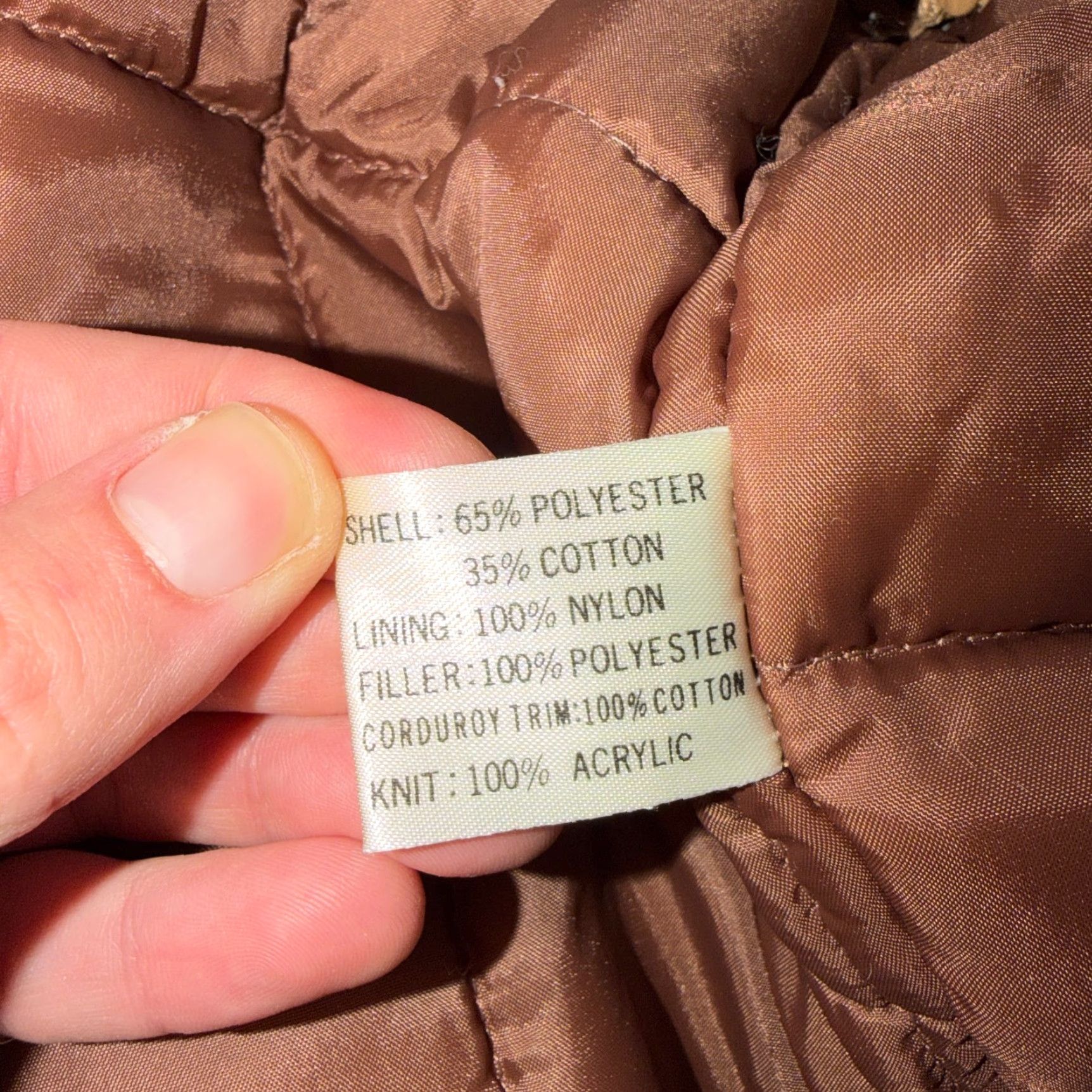 Vintage VINTAGE Fingerhut Fashions Coat Puffer Ski Winter Casual Mens XL Brown 70s Nylon Full Zip Size US XL / EU 56 / 4 - 6 Thumbnail