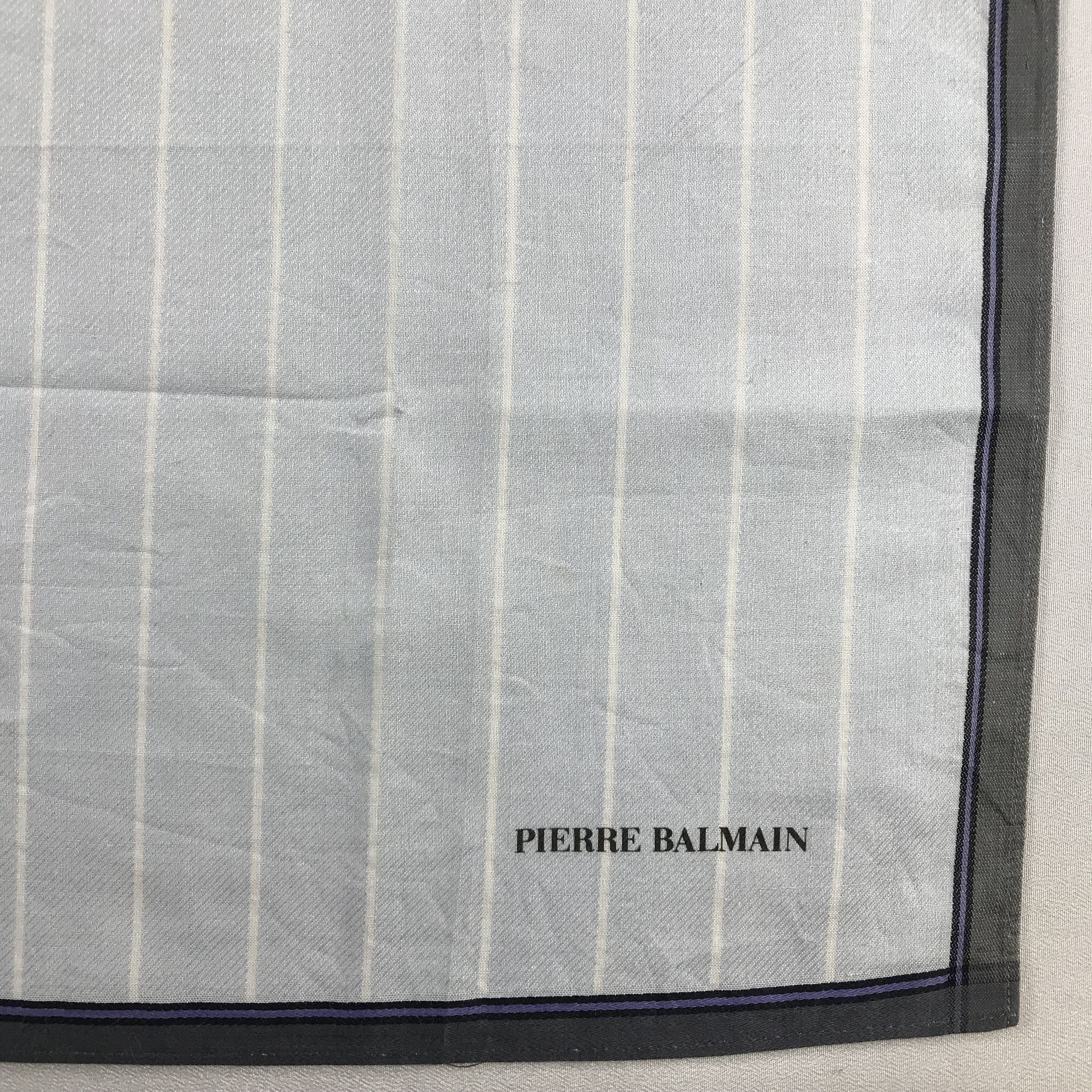 Pierre Balmain Pierre Balmain Handkerchief / Bandana / Neckerchief C548 Size ONE SIZE - 5 Thumbnail