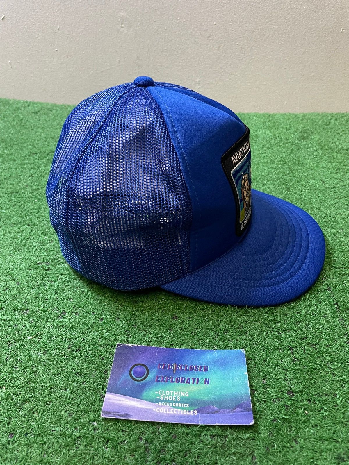 Vintage Vintage 1990s Aviation History & space exposition hat Size ONE SIZE - 2 Thumbnail