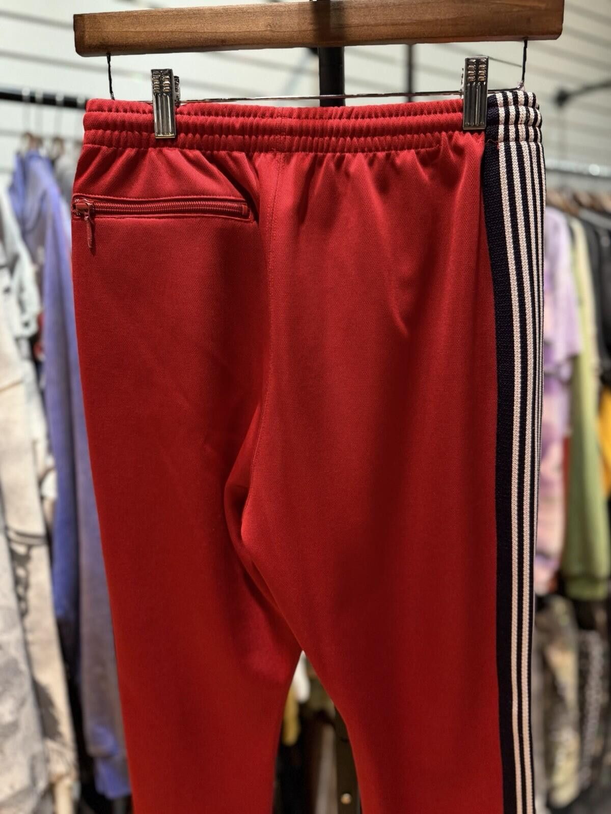 Needles NEEDLES Track Pants Size (XS) Red 100% Authentic Size US 28 / EU 44 - 7 Thumbnail