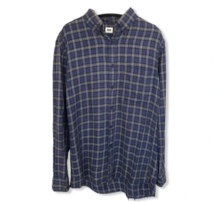 Japanese Brand Japanese Brand Uniqlo Plaid Tartan Flannel Shirt 👕 Size US M / EU 48-50 / 2 - 1 Thumbnail