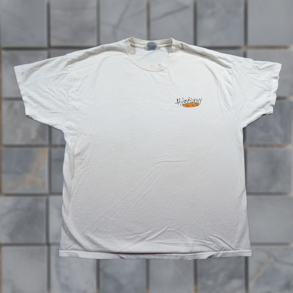 Vintage VINTAGE Highway Records Shirt Mens XLarge White Music Band Tee Y2K Crewneck Size US XL / EU 56 / 4 - 1 Thumbnail
