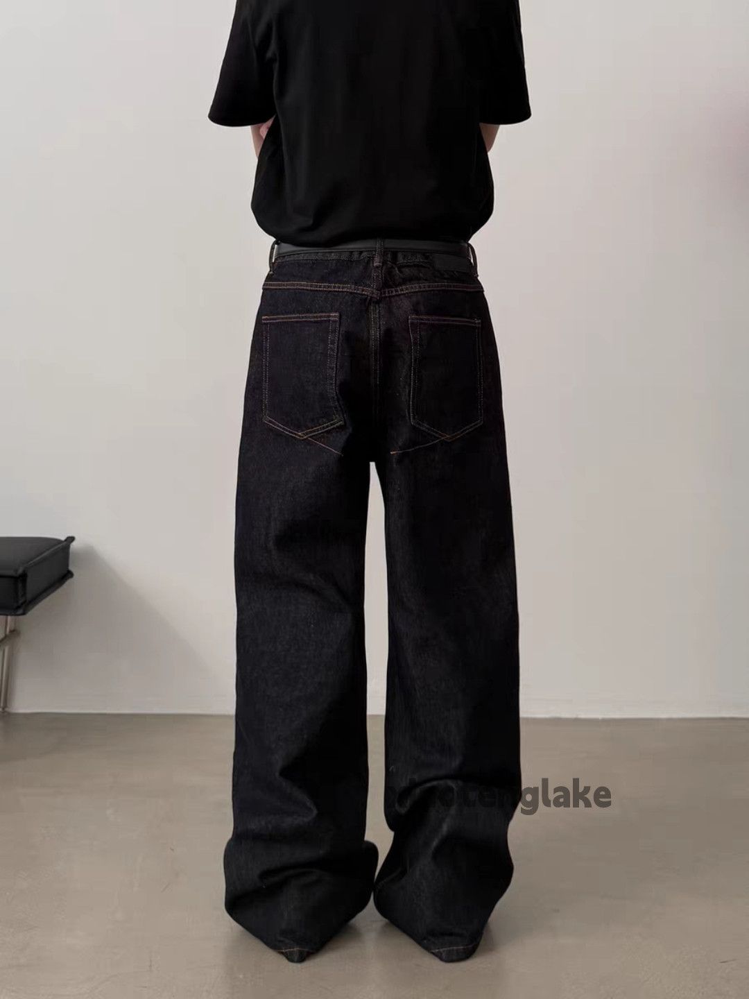 Jean xz vintage wide Leg loose baggy flared cleanfit jeans Size US 26 / EU 42 - 9 Thumbnail