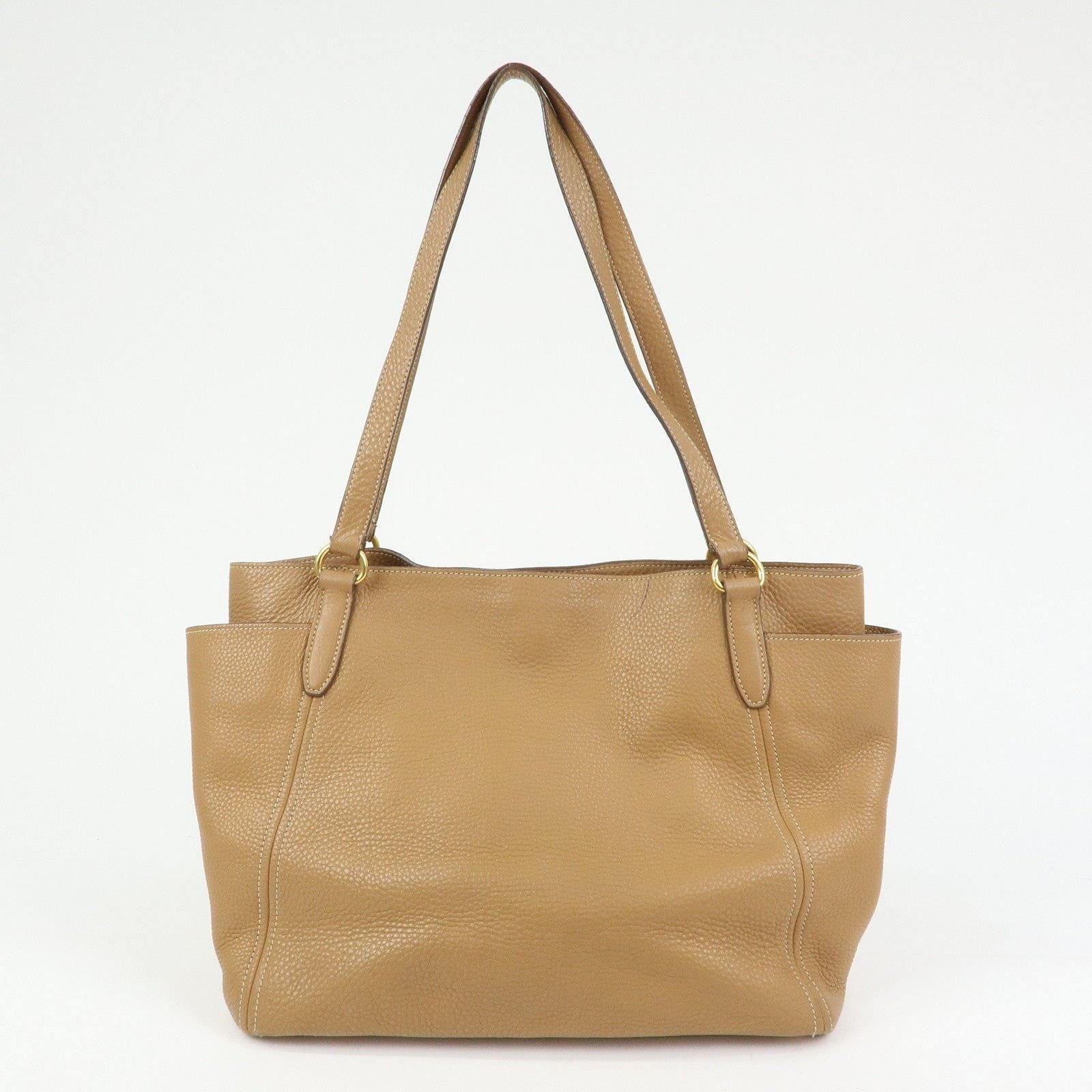 Prada Prada Vitello Daino Tote Calfskin Tan Size ONE SIZE - 2 Thumbnail