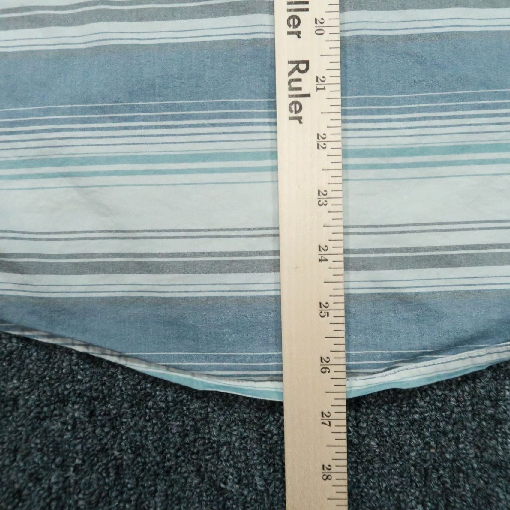 Vintage Kuhl Shirt Mens Small Blue Gray Intriguer SS Snap Striped Short Sleeve Hiking Size US S / EU 44-46 / 1 - 7 Thumbnail