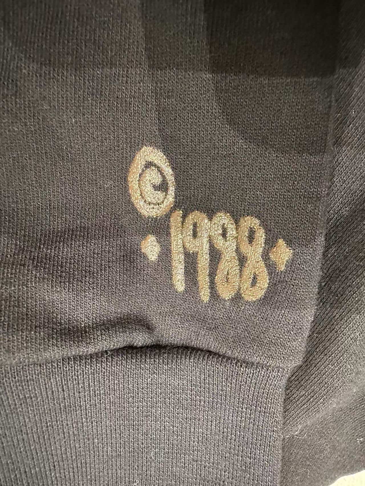 Chrome Hearts Chrome Hearts Brown Glitter 1988 Zip Up Hoodie Size US M / EU 48-50 / 2 - 8 Thumbnail