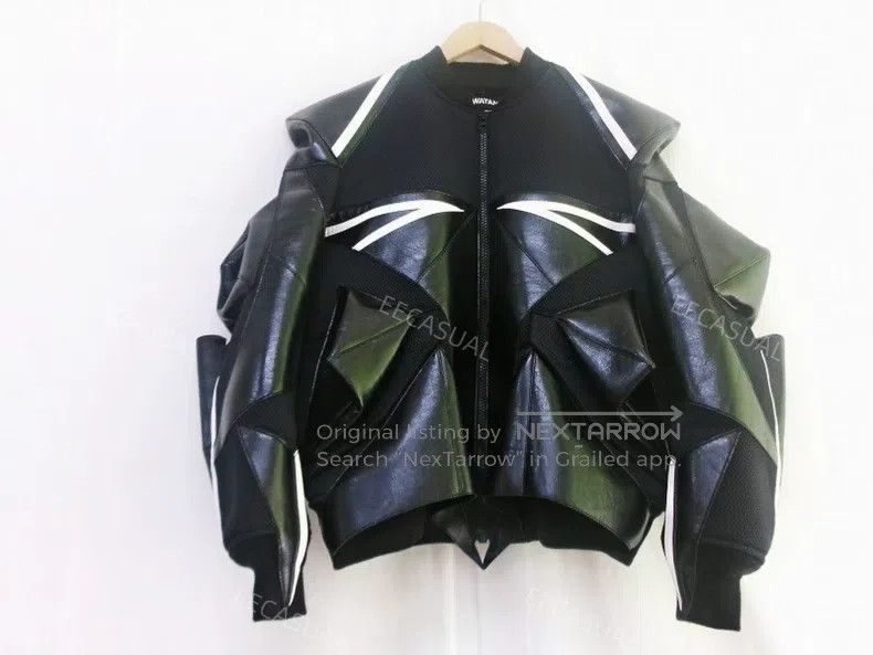 Junya Watanabe Junya Watanabe Black deconstructed leather pilot leather j Size S / US 4 / IT 40 - 2 Thumbnail