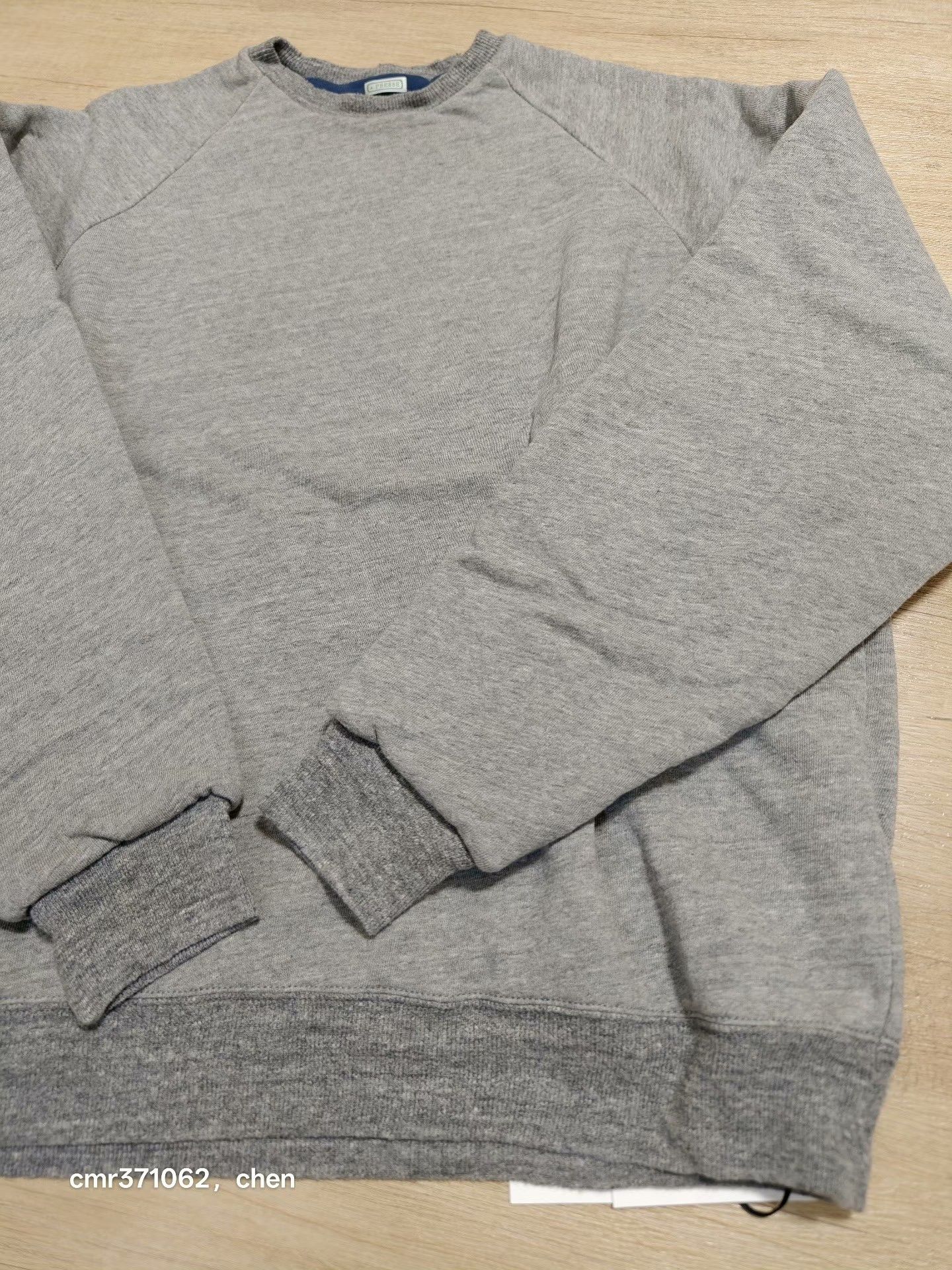 A.PRESSE A.PRESSE 26SS Vintage Reversible Sweatshirt Size US L / EU 52-54 / 3 - 4 Thumbnail