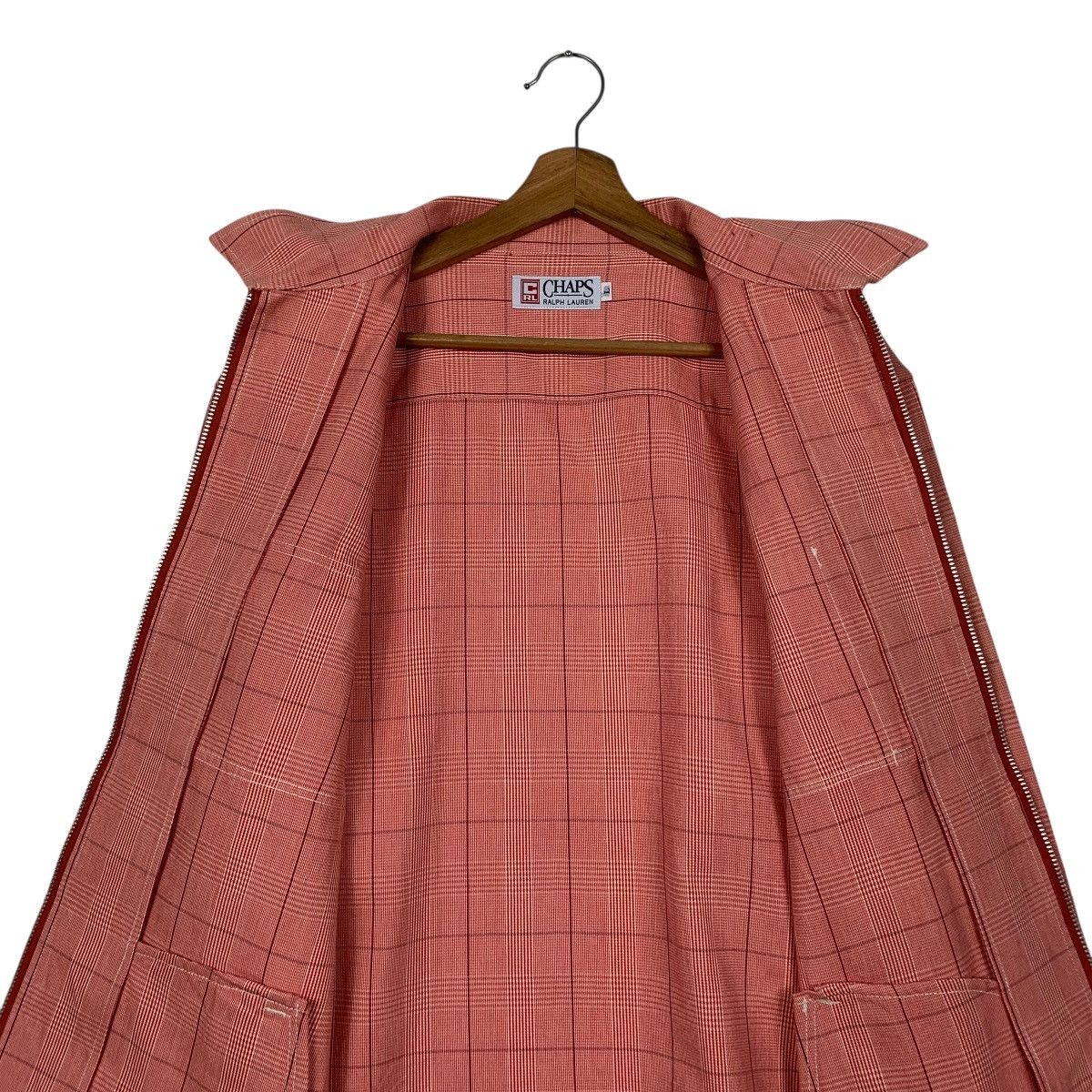 Chaps Ralph Lauren Chaps Ralph Lauren Tartan Zipper Jacket Size US L / EU 52-54 / 3 - 12 Thumbnail