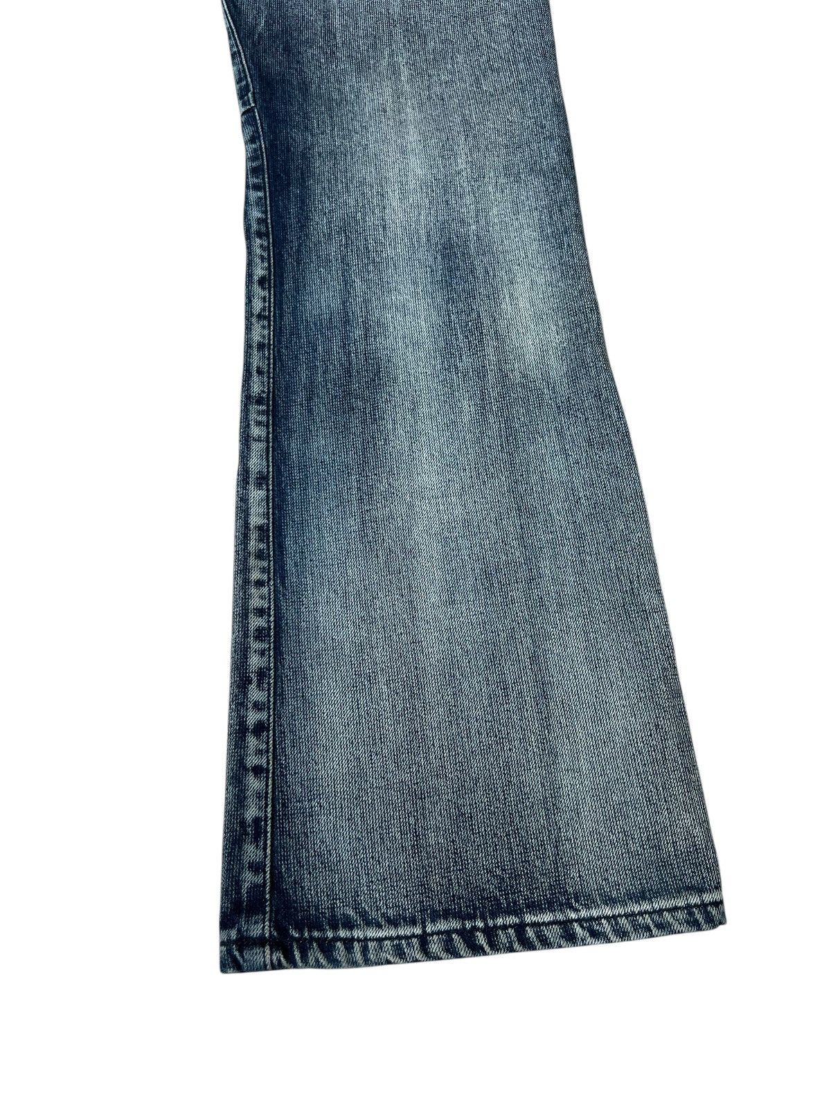 Edwin 2000s Edwin E-Function Mud Wash Fade Denim Bootcut Jeans Size US 32 / EU 48 - 20 Thumbnail
