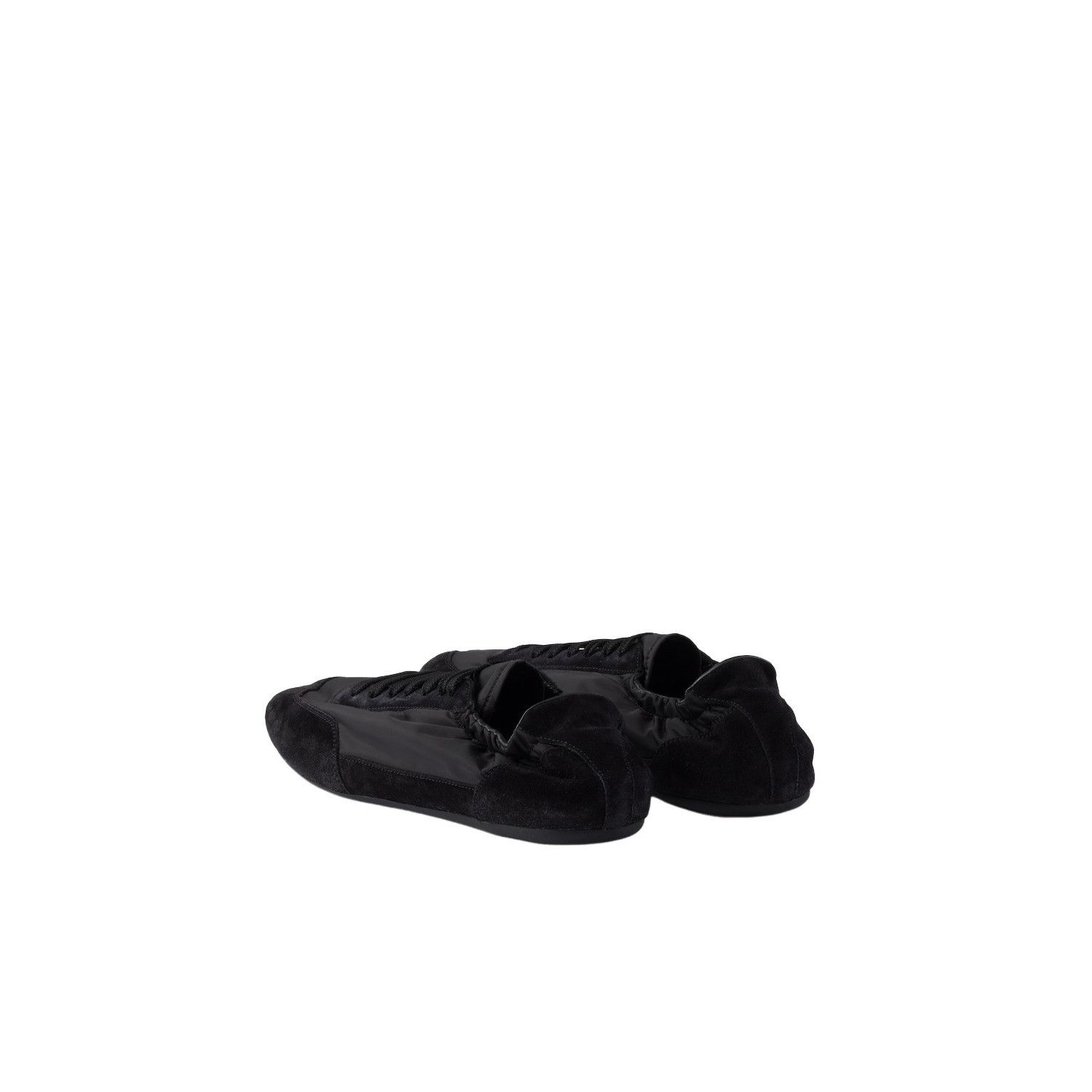 Prada PRADA Collapse $975 Re-Nylon Black And Suede Elasticized Sne Size US 11 / EU 44 - 4 Thumbnail