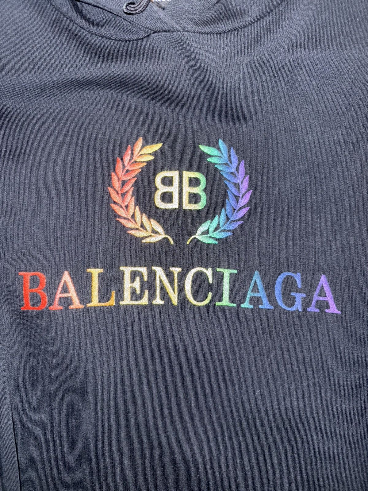 Balenciaga Balenciaga Rainbow Hoodie Size US L / EU 52-54 / 3 - 3 Thumbnail