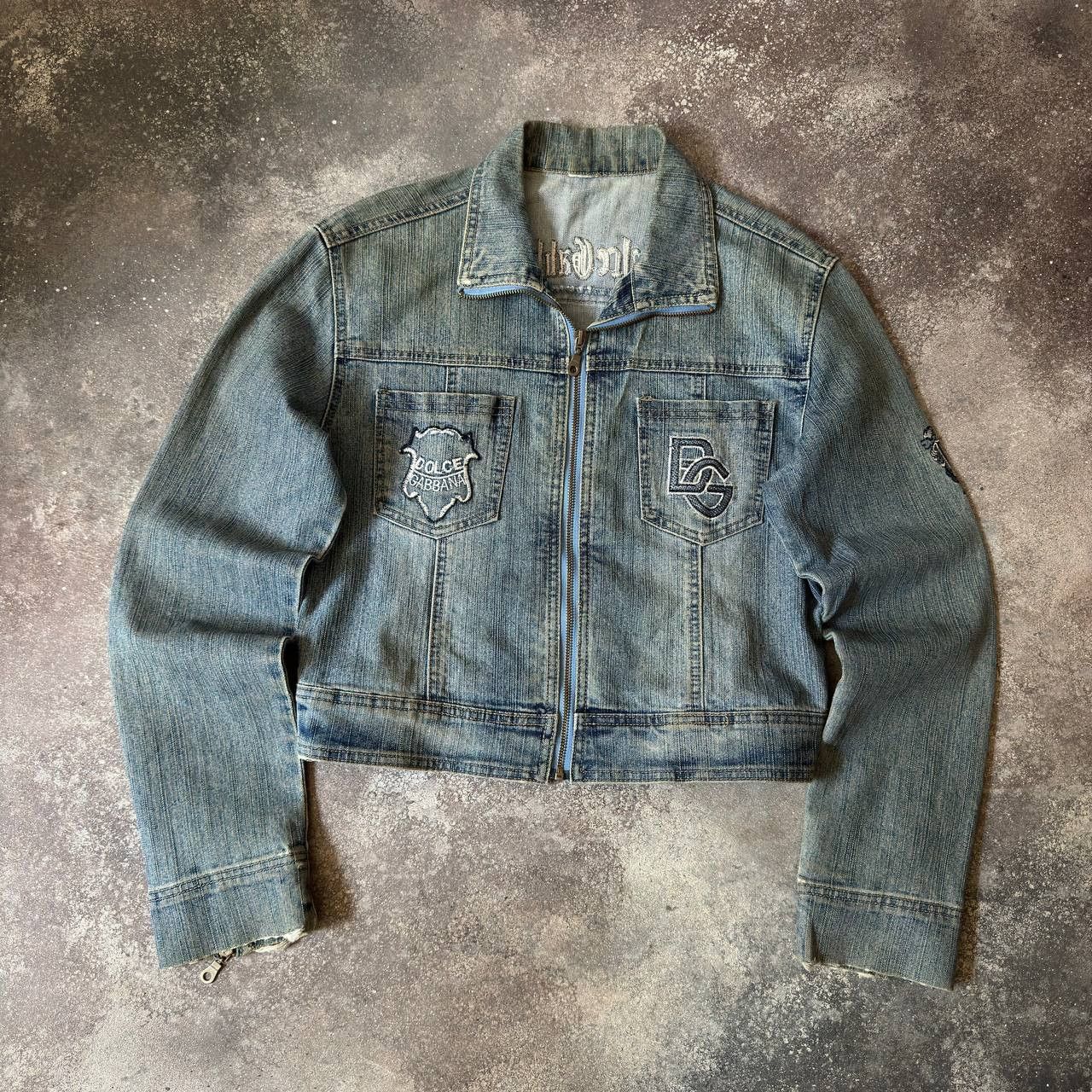 Dolce & Gabbana × Vintage Vintage Dolce Gabanna Camo Denim Jacket