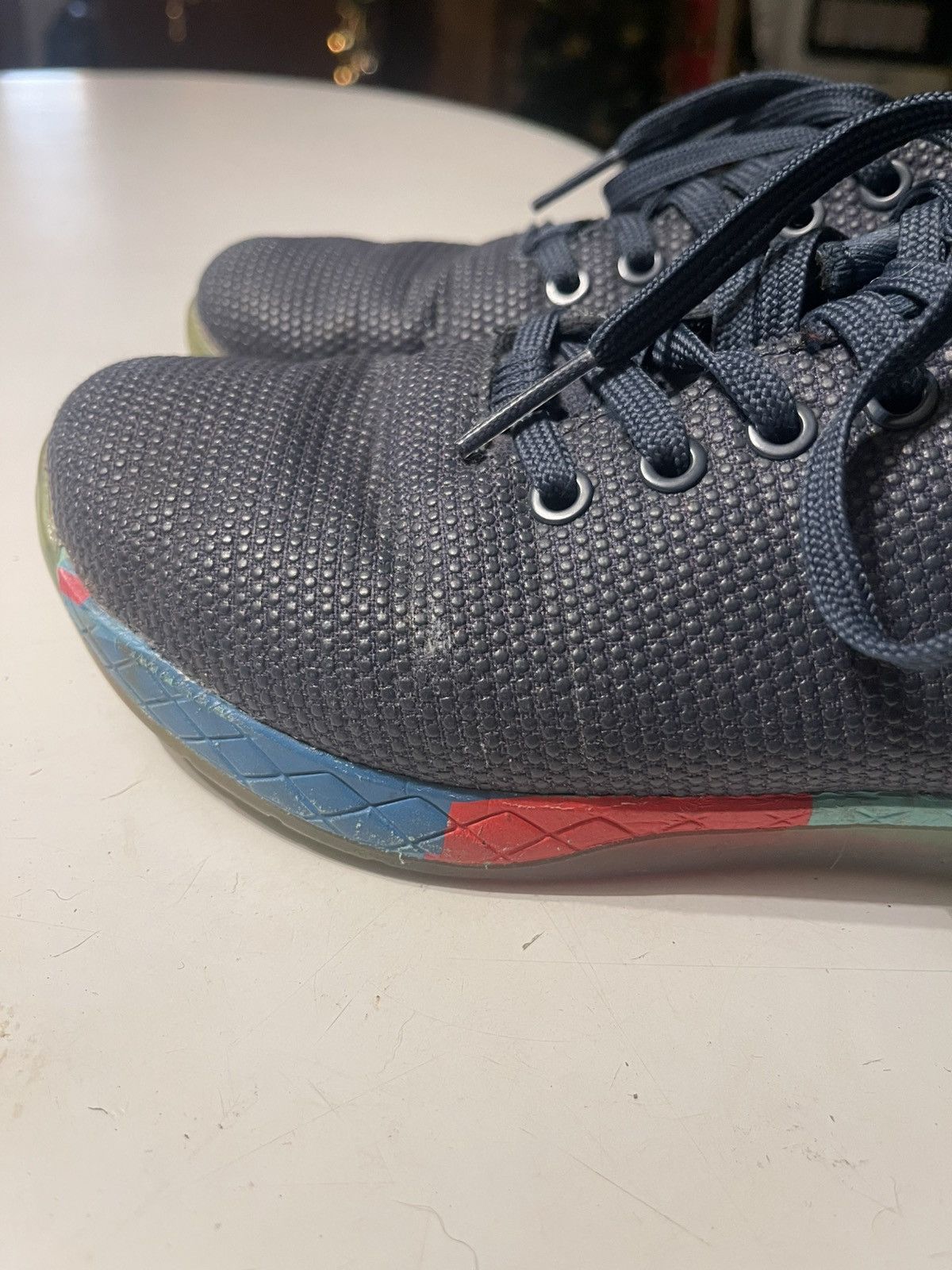 Other NOBULL Navy Blue Sole Lightning Trainer Sneakers Size US 8.5 / IT 38.5 - 6 Thumbnail