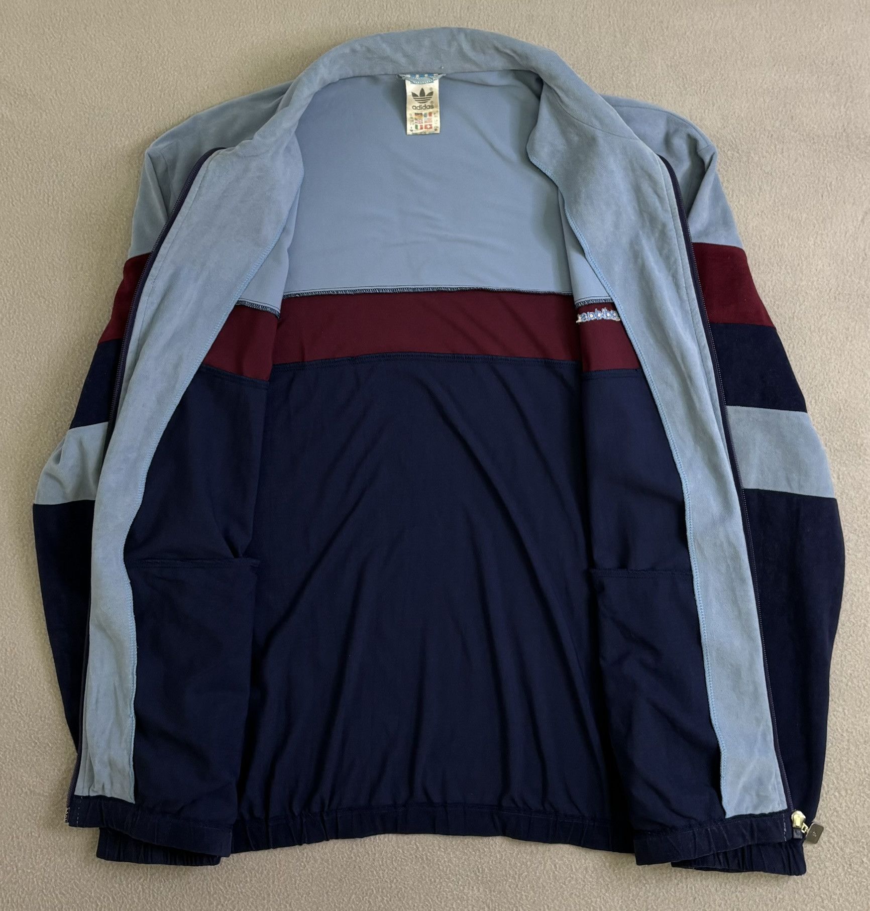Adidas Adidas Originals 90s zip sweatshirt Made in West Germany Size US L / EU 52-54 / 3 - 16 Thumbnail