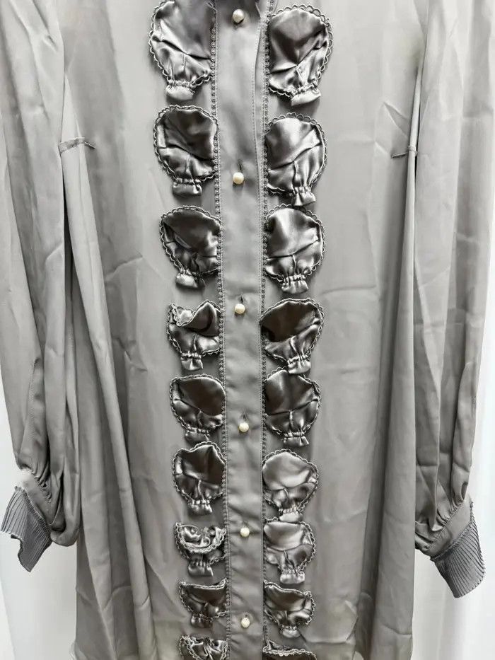 Undercover Sz 1 Undercover Silk Skull Patches Shirt Size US S / EU 44-46 / 1 - 2 Thumbnail