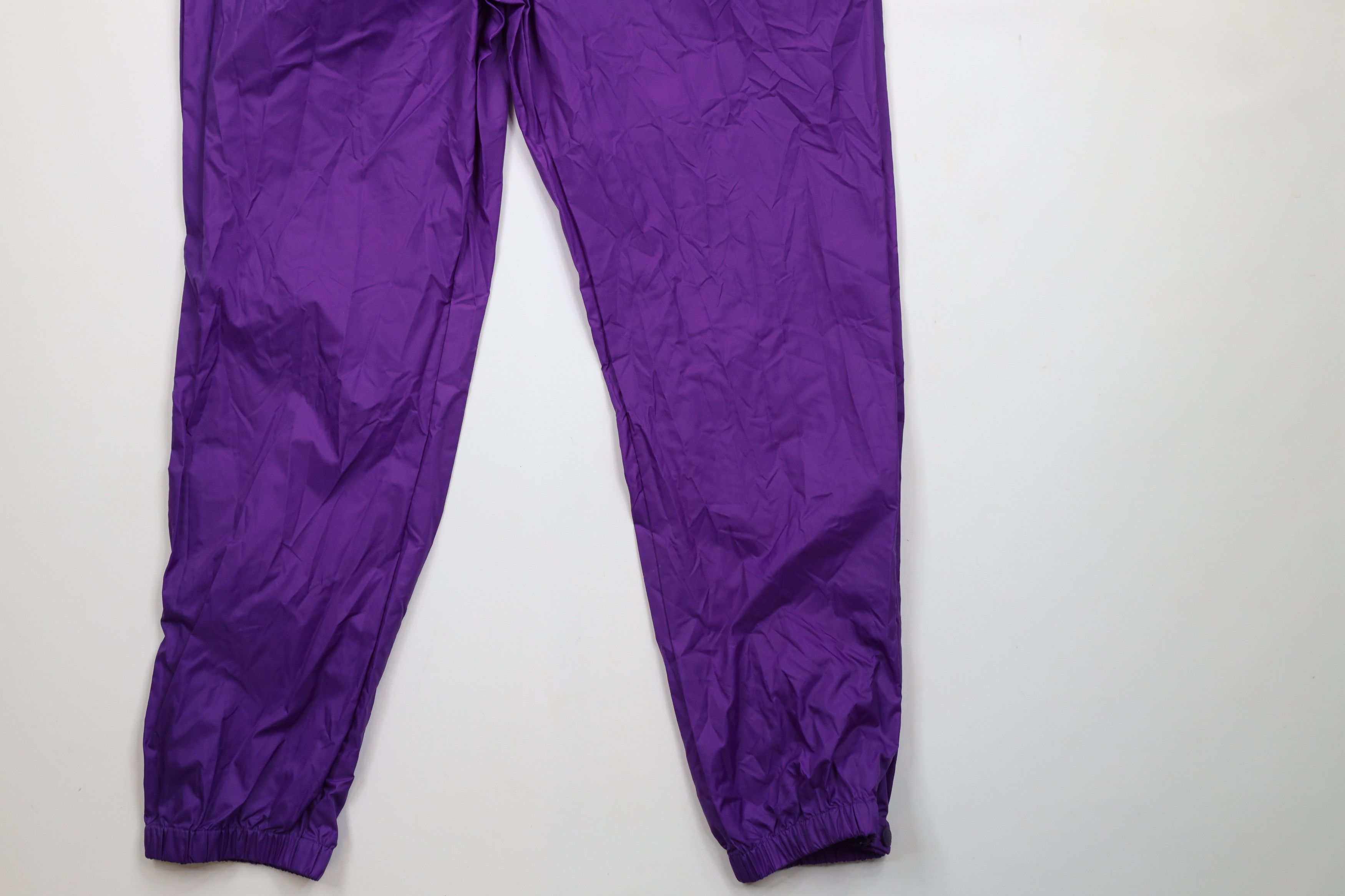 Columbia × Vintage Vintage 90s Columbia Waterproof Rain Joggers Pants Purple Size 30" / US 8 / IT 44 - 4 Thumbnail