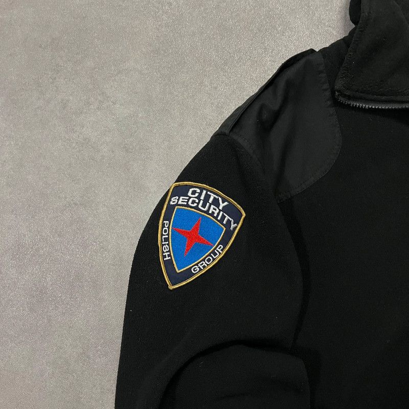 Japanese Brand Vintage Polish City Security Sherpa Fleece Retro Y2K Style Size US XXL / EU 58 / 5 - 4 Thumbnail
