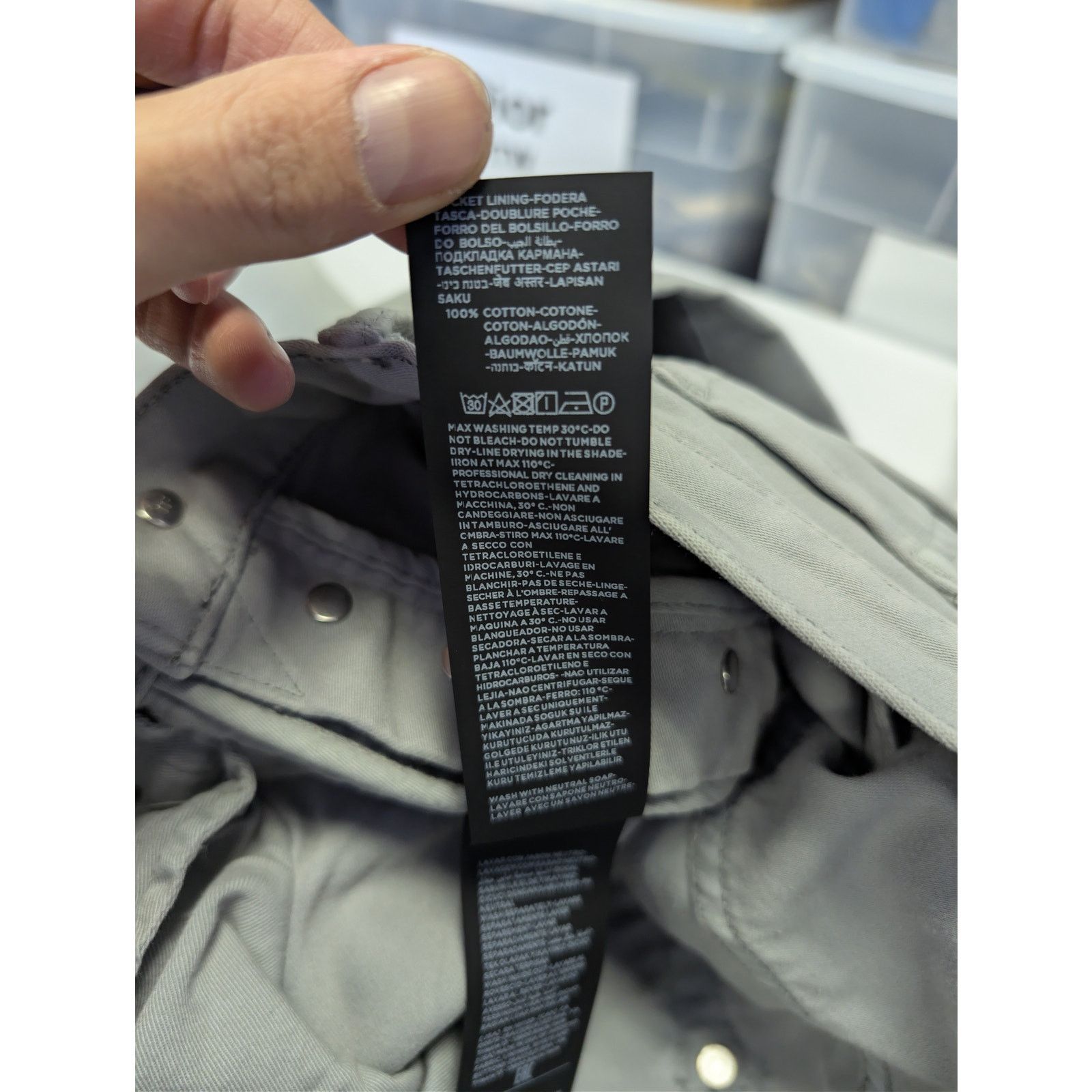 Tom Ford o1rshd1 Straight Jeans in Grey Size US 34 / EU 50 - 18 Thumbnail