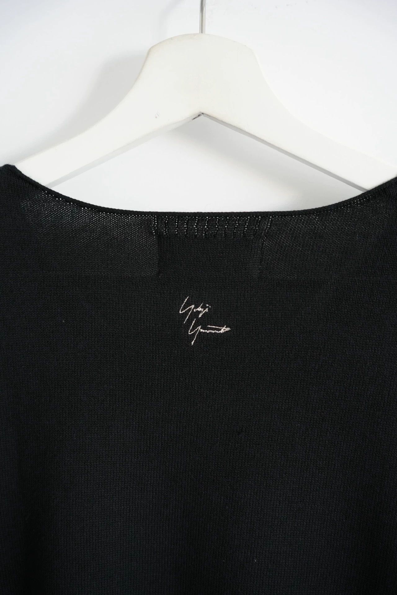 Yohji Yamamoto Yohji Yamamoto 24SS Sig LS Cashmere Blend Sweater Size US L / EU 52-54 / 3 - 4 Thumbnail