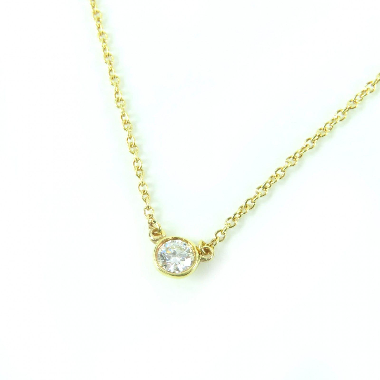 Tiffany & Co. Tiffany & Co. TIFFANY&Co. Diamonds by the Yard Au750 Diamond Necklace Precious Metal Pendant DUTY FREE for USA Size ONE SIZE - 1 Thumbnail