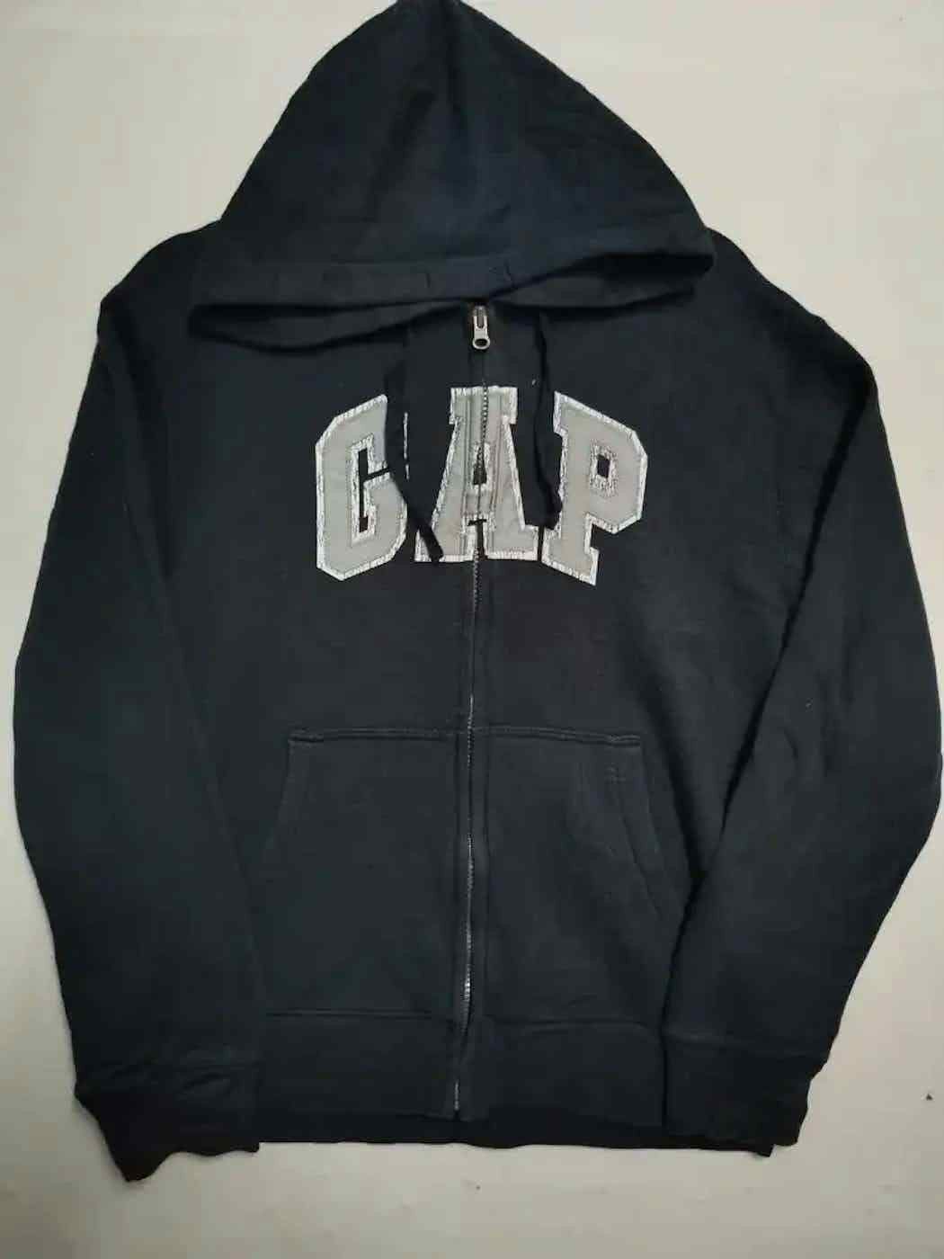 Gap Vintage GAP Big Logo Zipper Hoodie Size US M / EU 48-50 / 2 - 1 Thumbnail