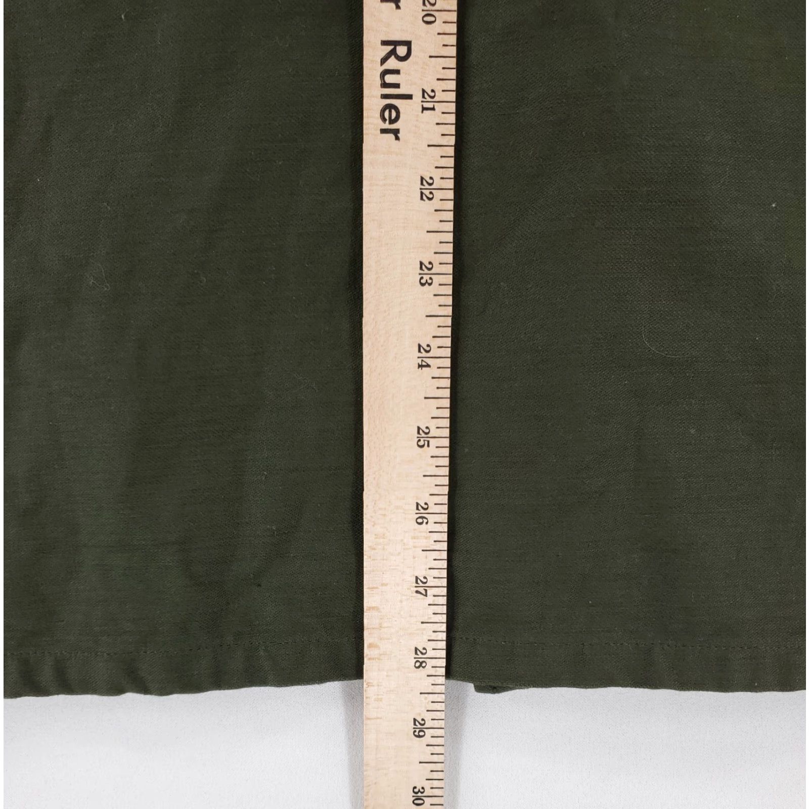 Vintage VINTAGE US Army Button-Up Utility Shirt Green Mens 15.5/33 Long Sleeve 70s Size US L / EU 52-54 / 3 - 6 Thumbnail