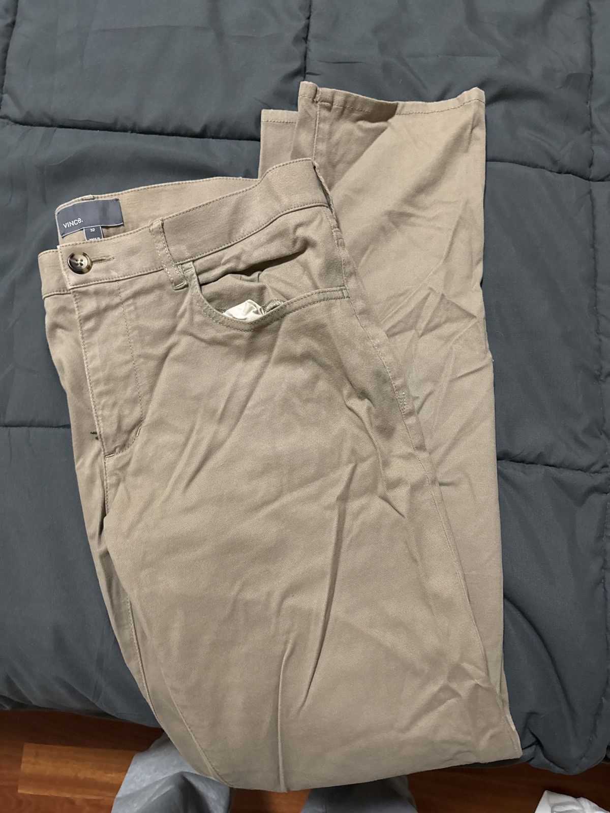 Vince Vince Khaki Chinos 32 Size US 32 / EU 48 - 3 Thumbnail