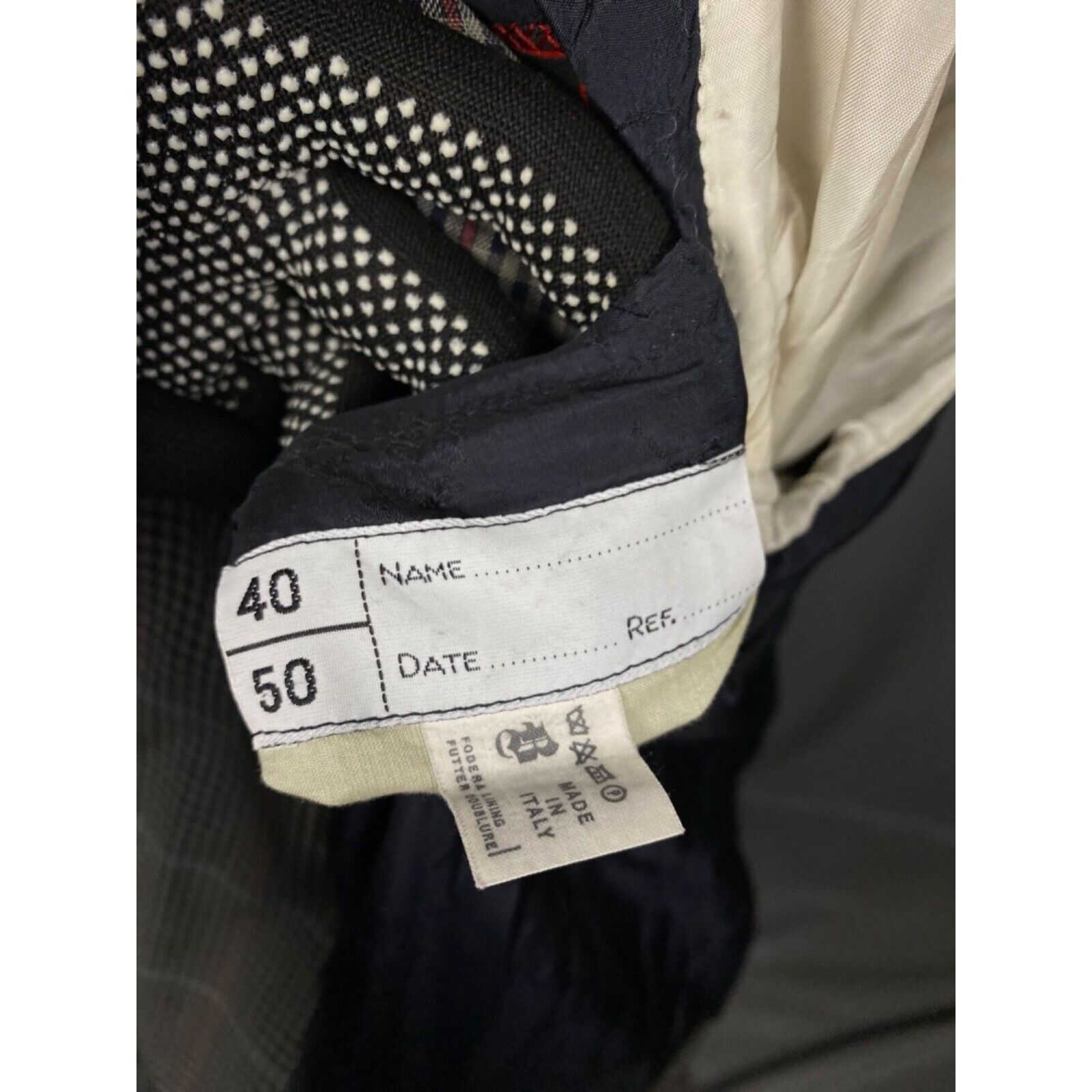 Brioni Brioni Men's Gray Checked Wool Blazer Sportcoat Jacket Size Size 50R - 10 Thumbnail