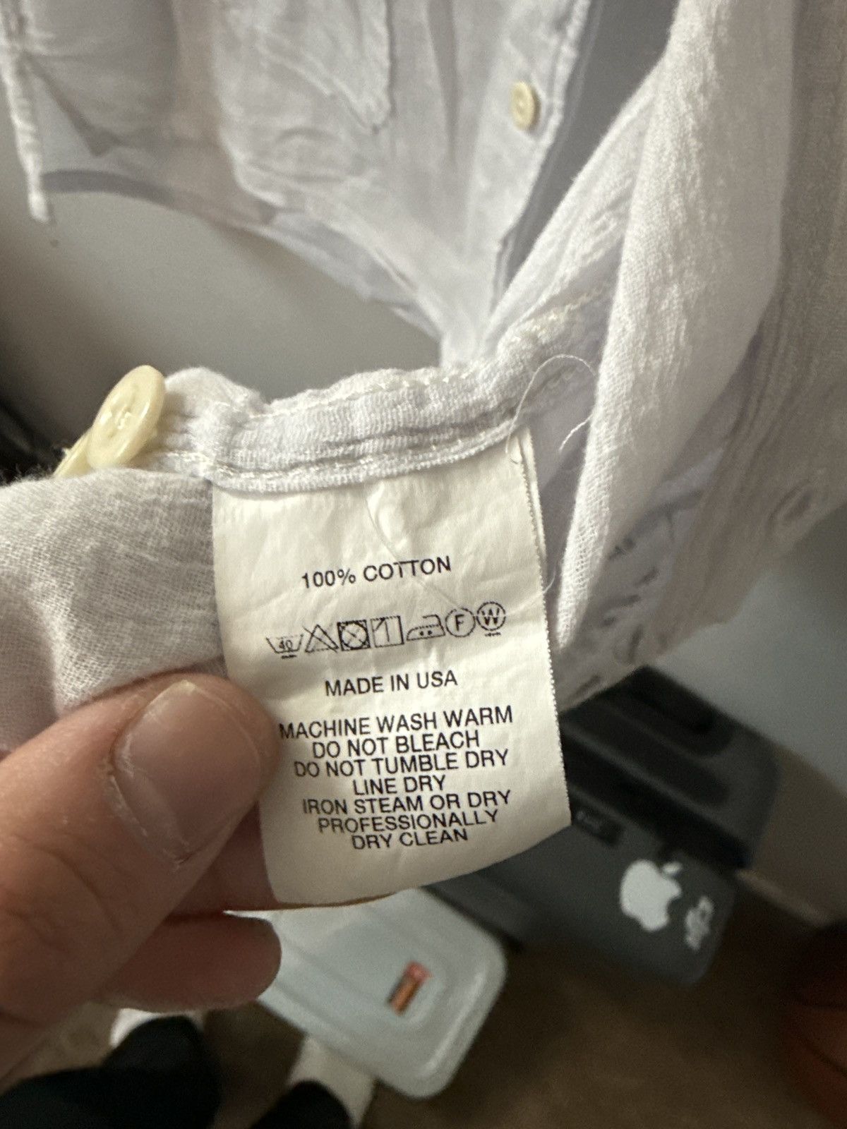 Engineered Garments Engineered Garments Crinkle Fabric Button Up Size US L / EU 52-54 / 3 - 4 Thumbnail
