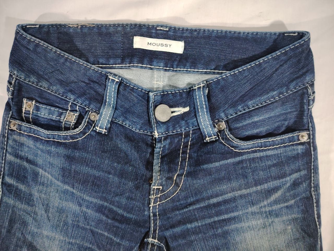 MOUSSY Moussy Vintage Japanese Denim Jeans Low Rise Skinny Size US 28 / EU 44 - 6 Thumbnail