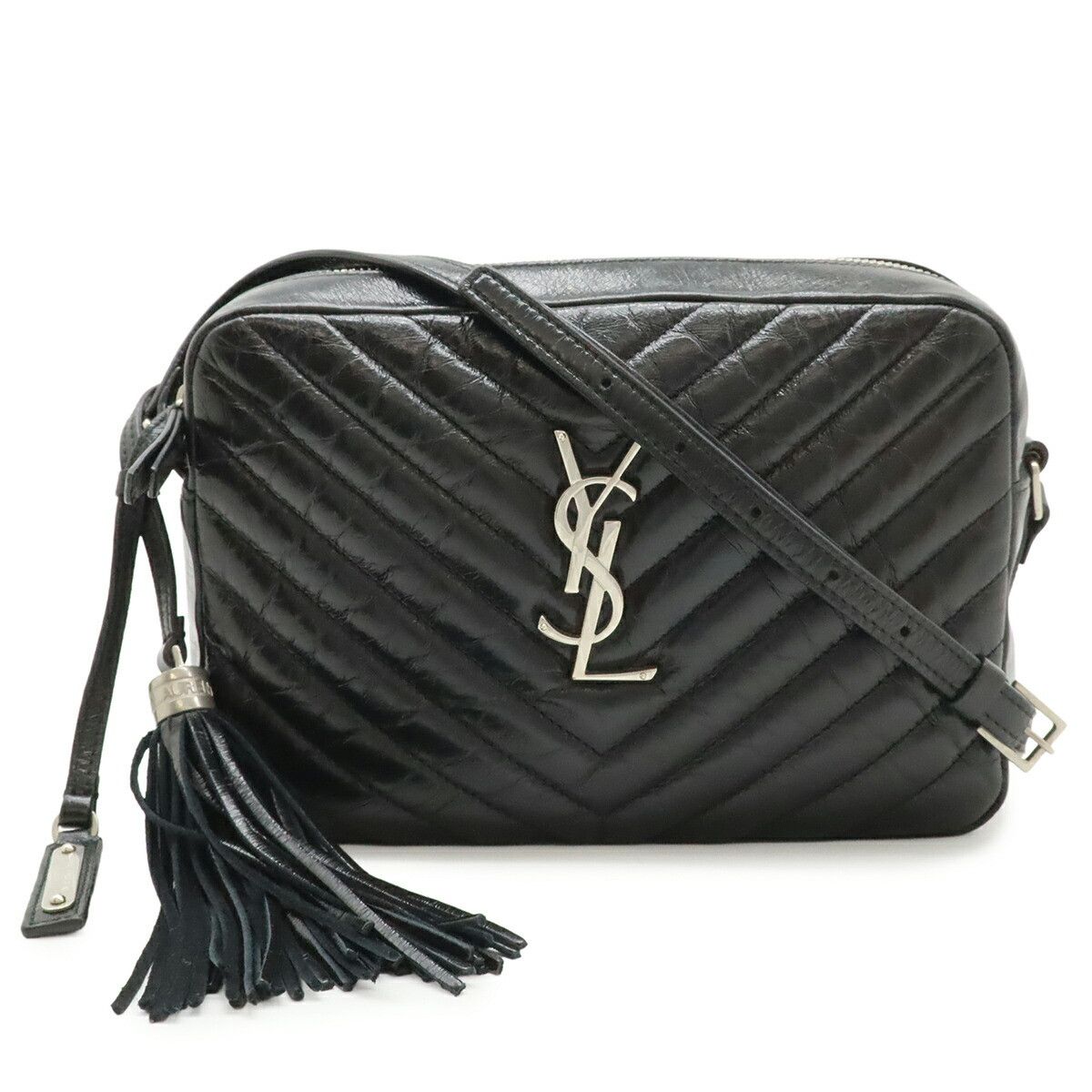 Yves Saint Laurent Yves Saint Laurent Yves Saint Laurent Lou Leather Shoulder Bag Leather Shoulder Bag 468537 DUTY FREE for USA Size ONE SIZE - 1 Thumbnail