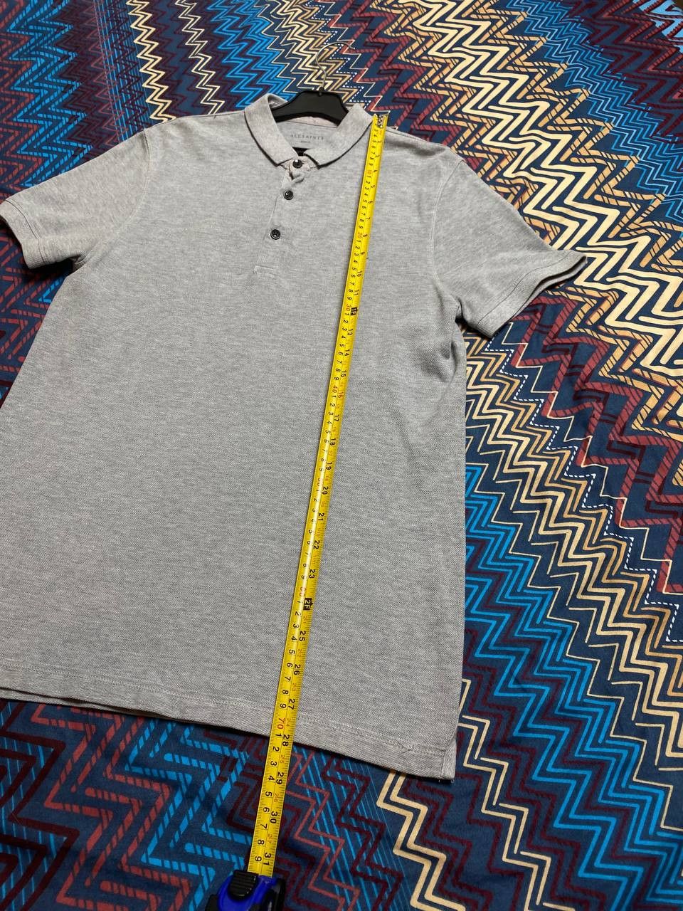 Allsaints Streetwear T-Shirt Allsaints gray polos Y2K Vintage Size US M / EU 48-50 / 2 - 9 Thumbnail