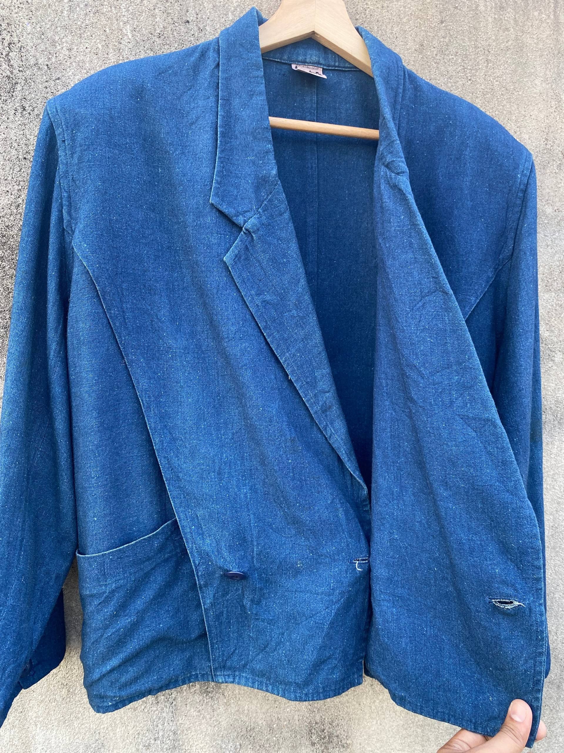 Issey Miyake Archive Hai Sporting Gear Miyake Design Studio Indigo Jacket Size US M / EU 48-50 / 2 - 13 Thumbnail