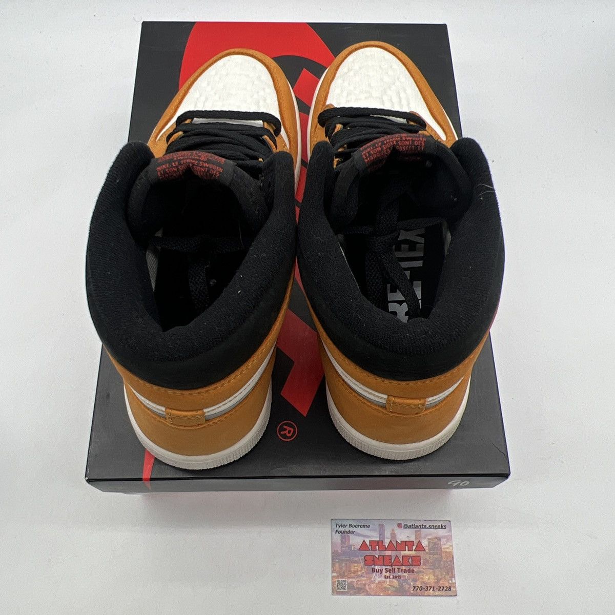 Nike Air Jordan 1 high element gore tex light curry Size US 8.5 / EU 41-42 - 8 Thumbnail