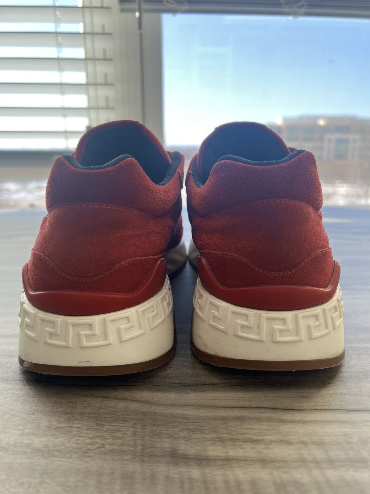 Versace Versace Achilles Suede Sneaker Size 10 Men’s (EU 43) Size US 10 / EU 43 - 4 Thumbnail
