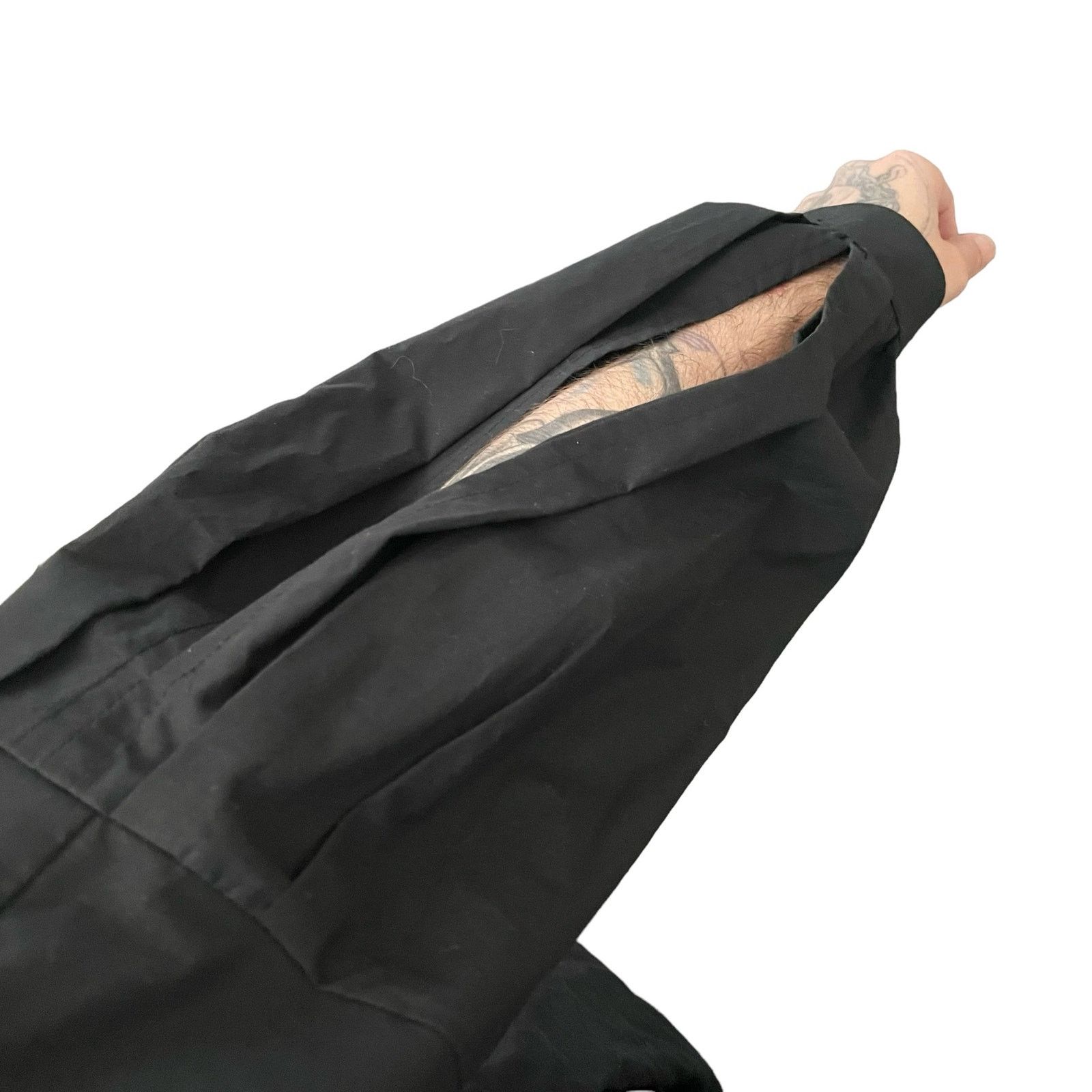 Other TELA Dress Split Sleeve Button Accents Black Minimalist XS Size XS / US 0-2 / IT 36-38 - 4 Thumbnail