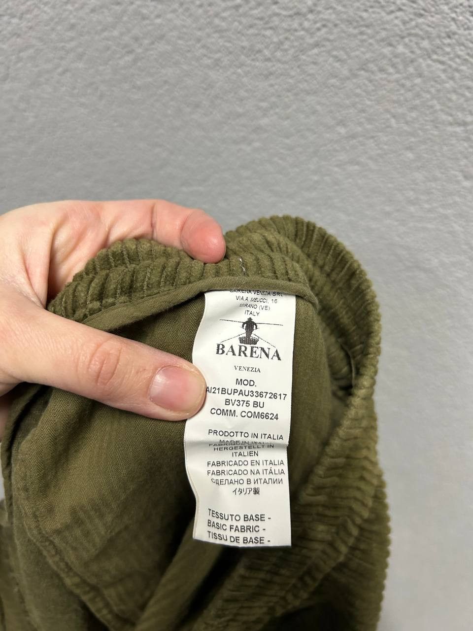 Barena Venezia Barena Venezia mens corduroy chino pants 52 / W 36 Size US 36 / EU 52 - 10 Thumbnail