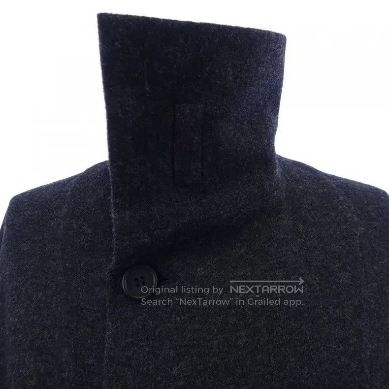 Yohji Yamamoto Yohji Yamamoto Felt jacket with standing collar jacket Size US L / EU 52-54 / 3 - 4 Thumbnail