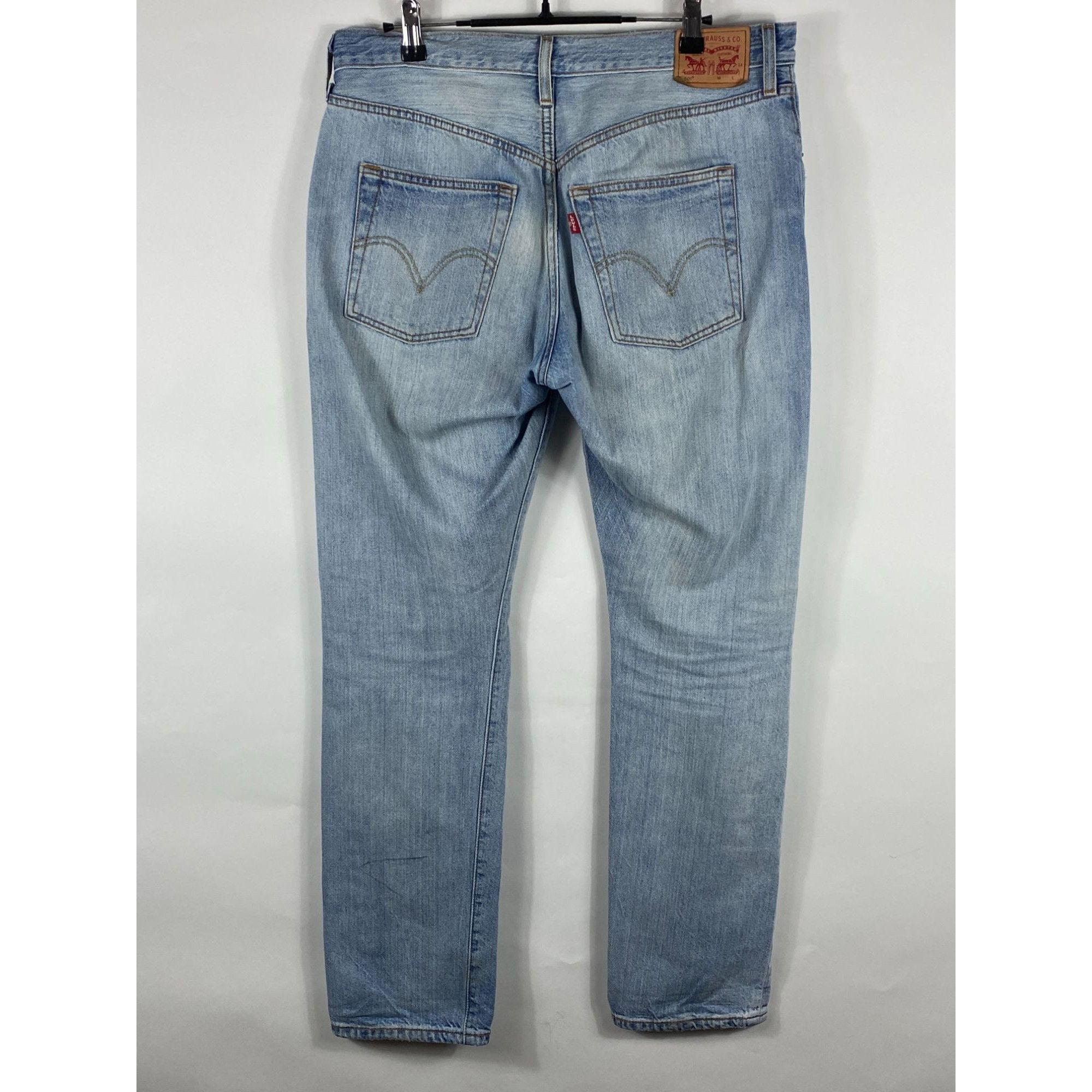 Levi's Levi's 501 Original Fit Button-Fly Straight Leg Denim Jeans Size US 32 / EU 48 - 2 Thumbnail