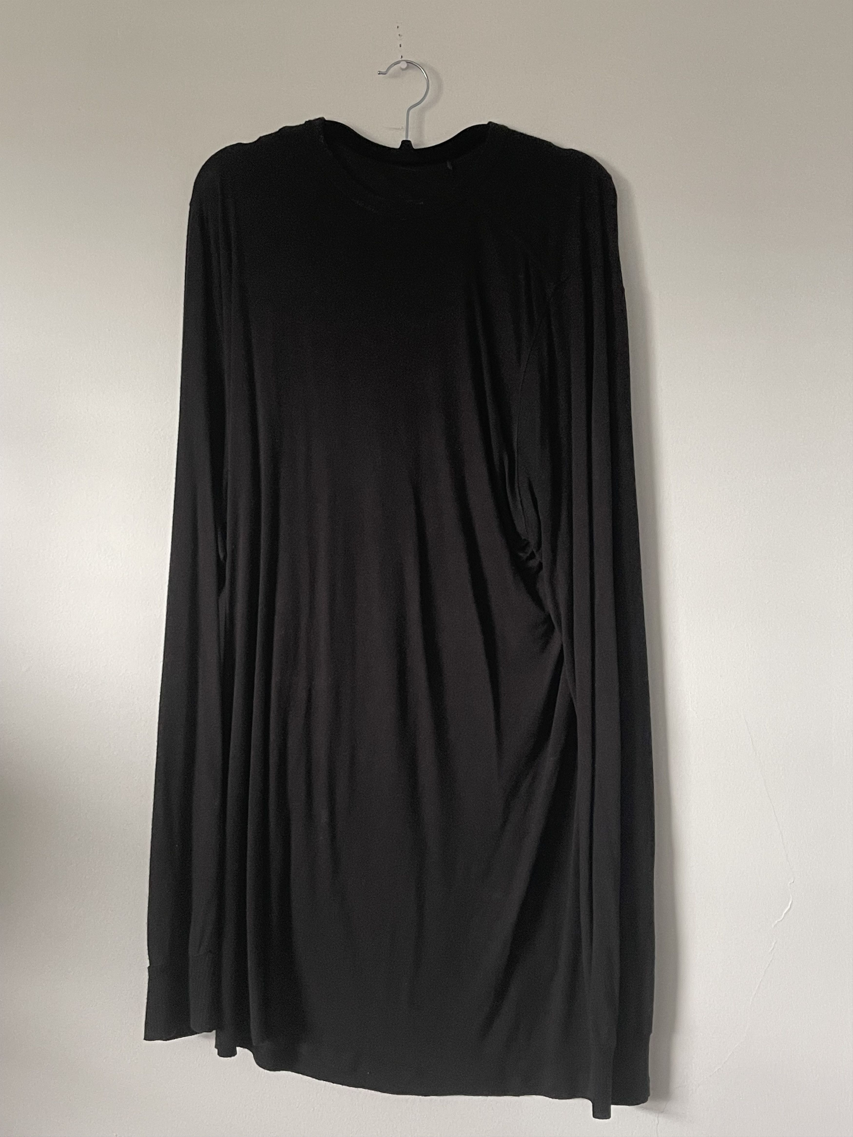 Rick Owens VICIOUS Long Sleeve Cashmere Shirt