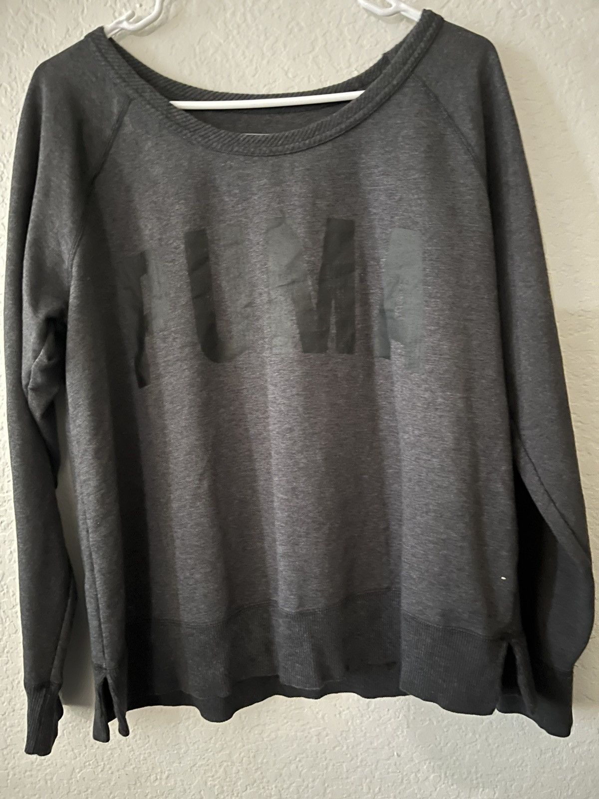Puma Grey Puma Sweater Size XL / US 12-14 / IT 48-50 - 2 Thumbnail