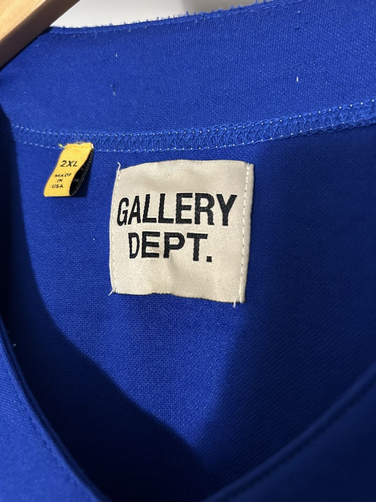 Gallery Dept. Gallery dept jersey blue Size US XXL / EU 58 / 5 - 6 Thumbnail