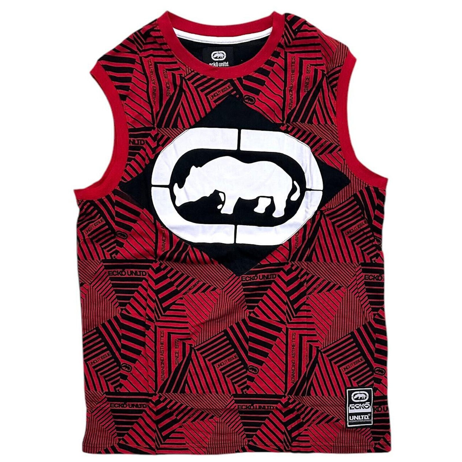 Ecko Unltd. Ecko Unltd Tank Top Puff Print Logo Graphic Sleeveless Tee Size US XL / EU 56 / 4 - 1 Thumbnail