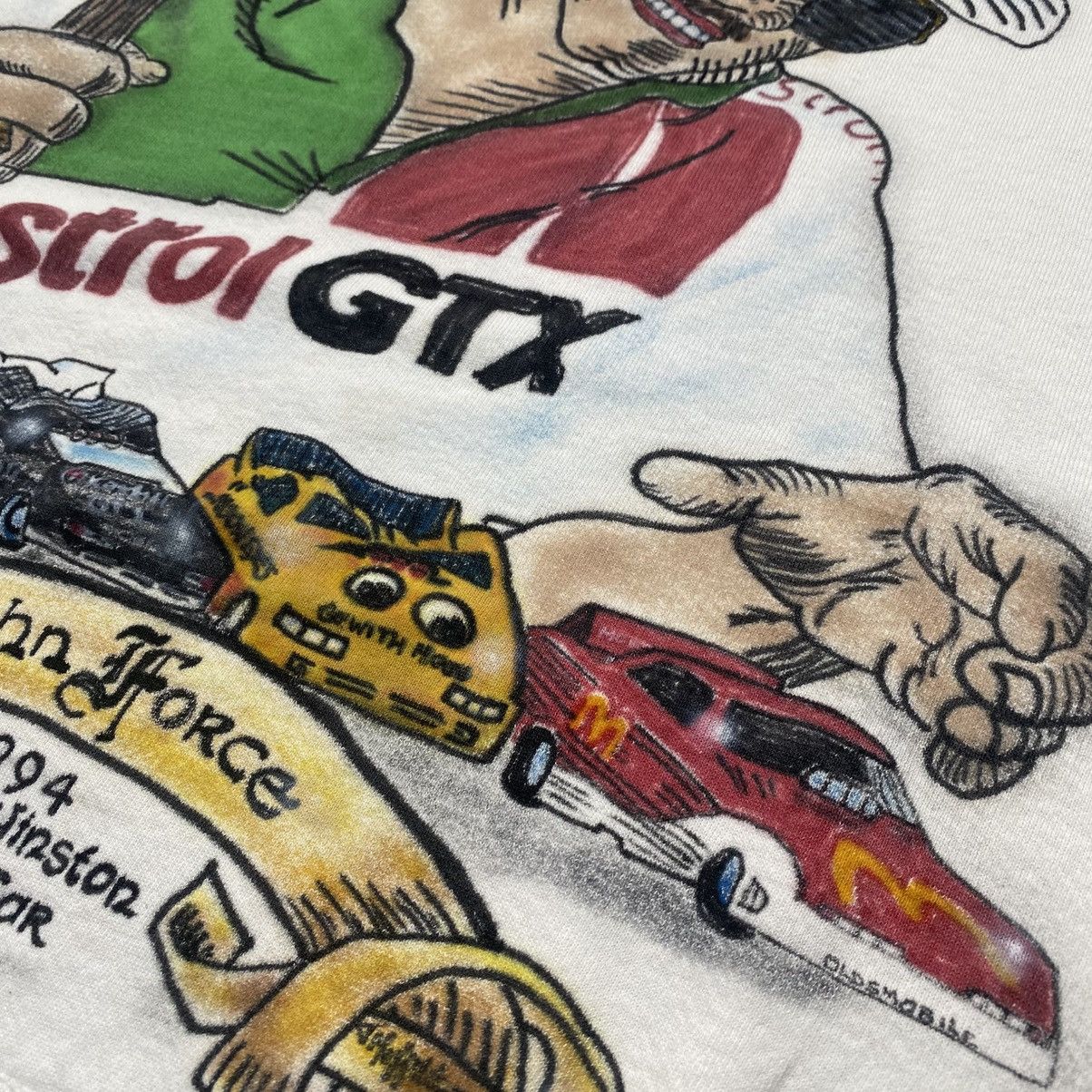 Other Vintage 90s 1994 Hand Paint Car Racing Crewneck Size US L / EU 52-54 / 3 - 5 Thumbnail