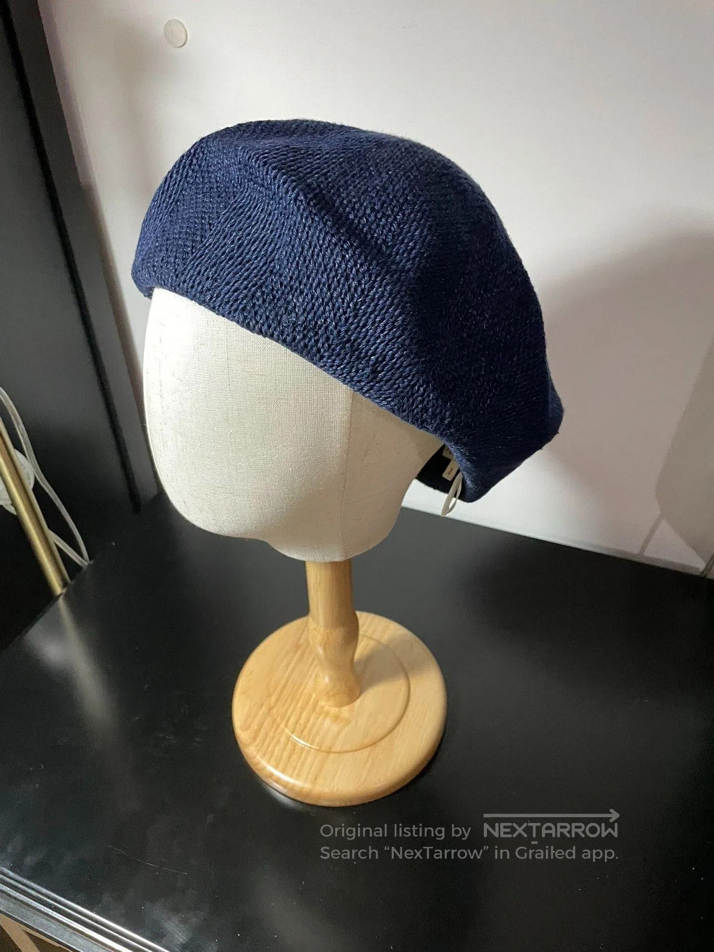 Blue Blue Japan Blue Blue Japan Indigo Vintage Beret. Size ONE SIZE - 5 Thumbnail