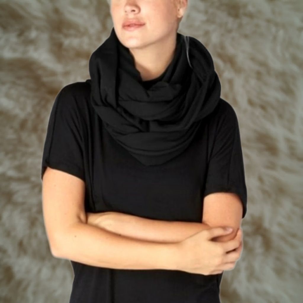 Vintage VINTAGE Women's Beyond Yoga Scarf Pocket Multipurpose Wrap Carrier Shirt? Size ONE SIZE - 1 Thumbnail