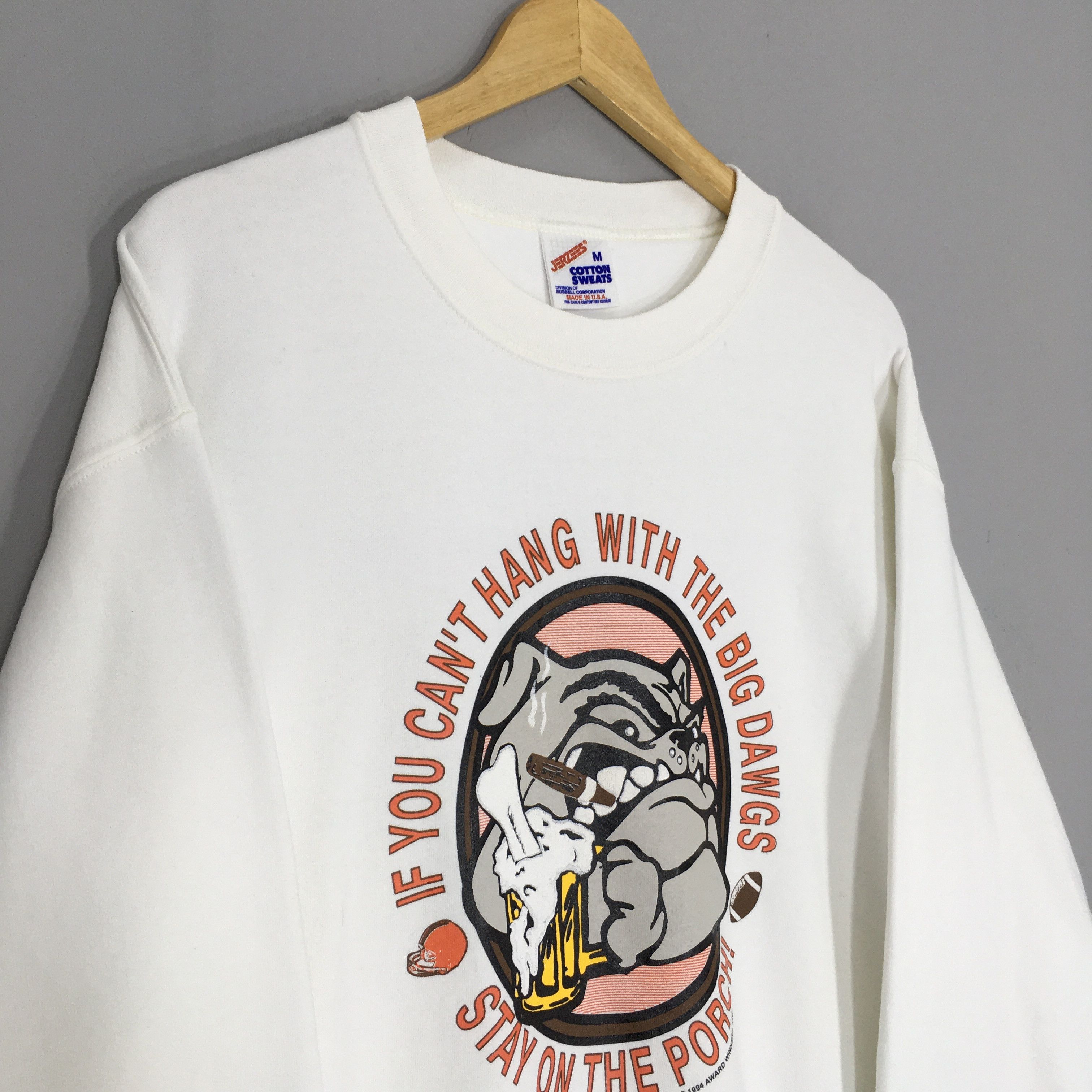 Vintage Vintage 90s Cleveland Browns NFL Sweatshirt Medium Size US M / EU 48-50 / 2 - 3 Thumbnail