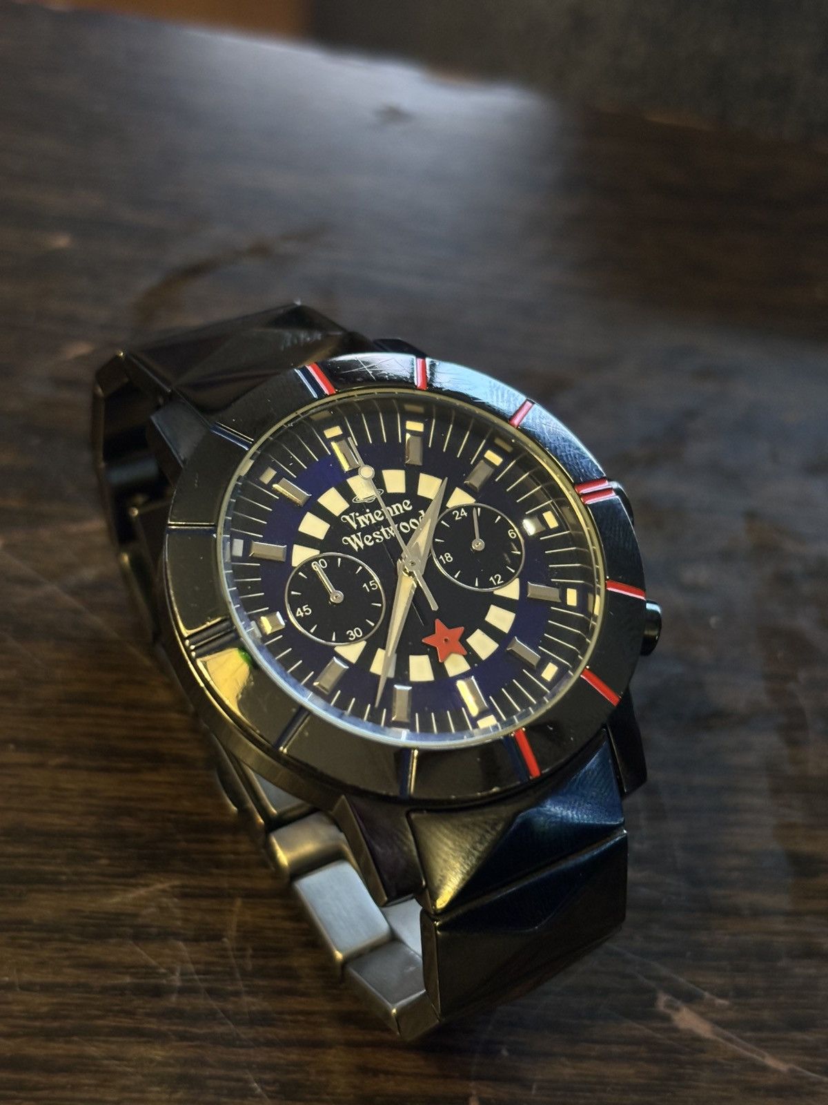 Vivienne Westwood Black Orb Watch Size ONE SIZE - 3 Thumbnail