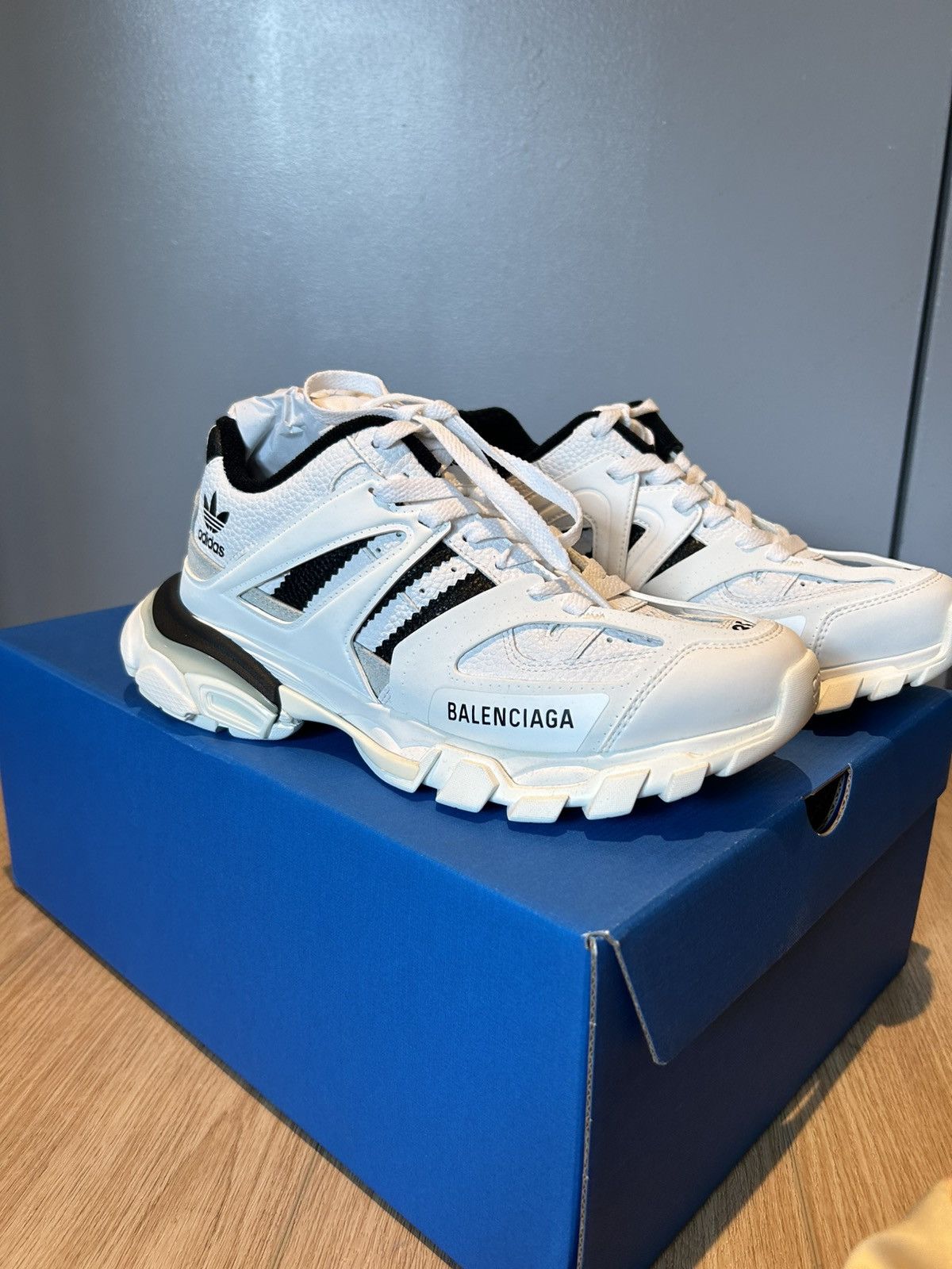 Adidas × Balenciaga Balenciaga Adidas Track Forum Size US 6 / EU 39 - 1 Thumbnail